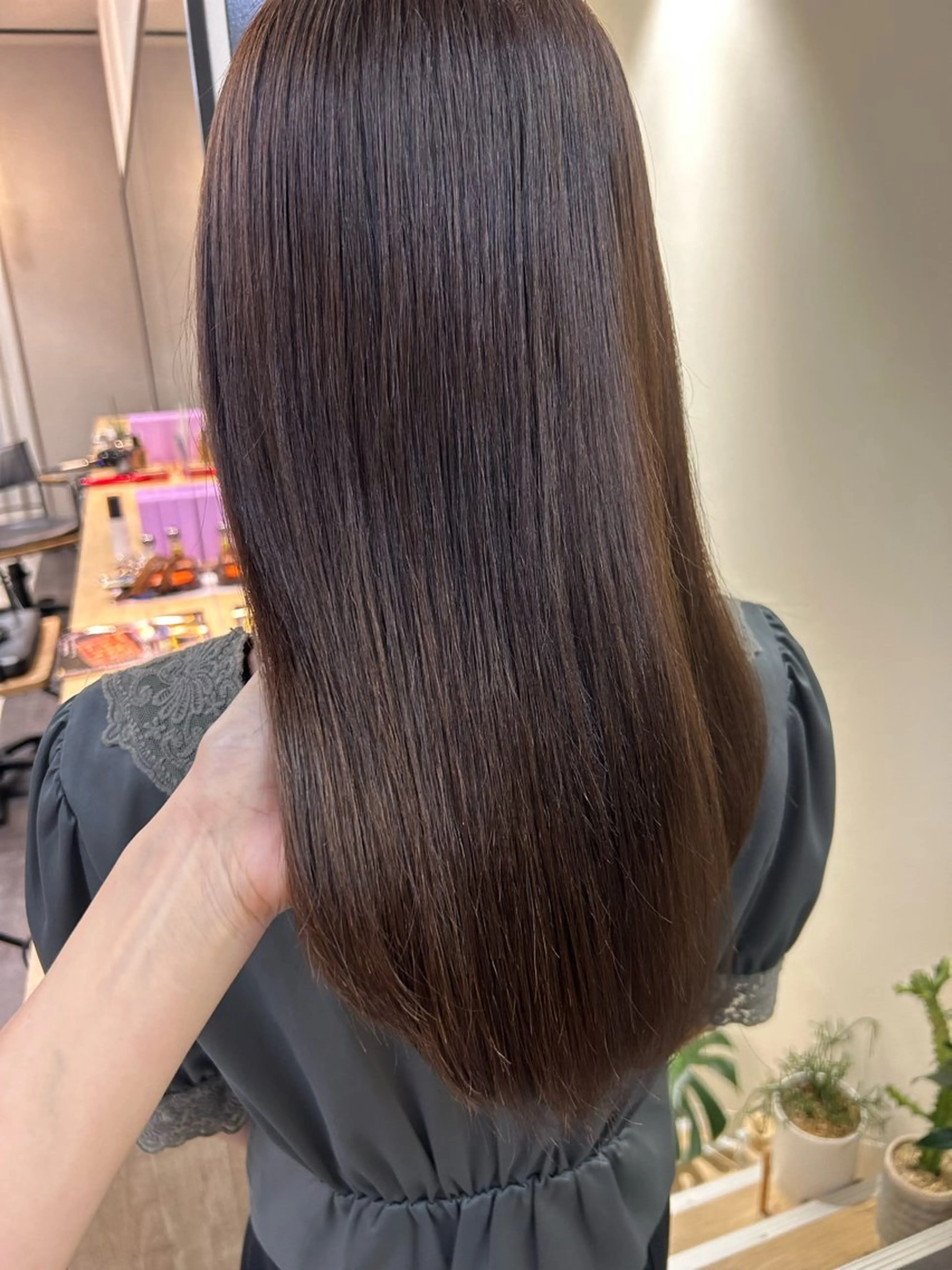 ロング カラー ベージュカラー ラベンダーカラー ラベンダーベージュ hub hair レイヤー/透明感のヘアスタイル