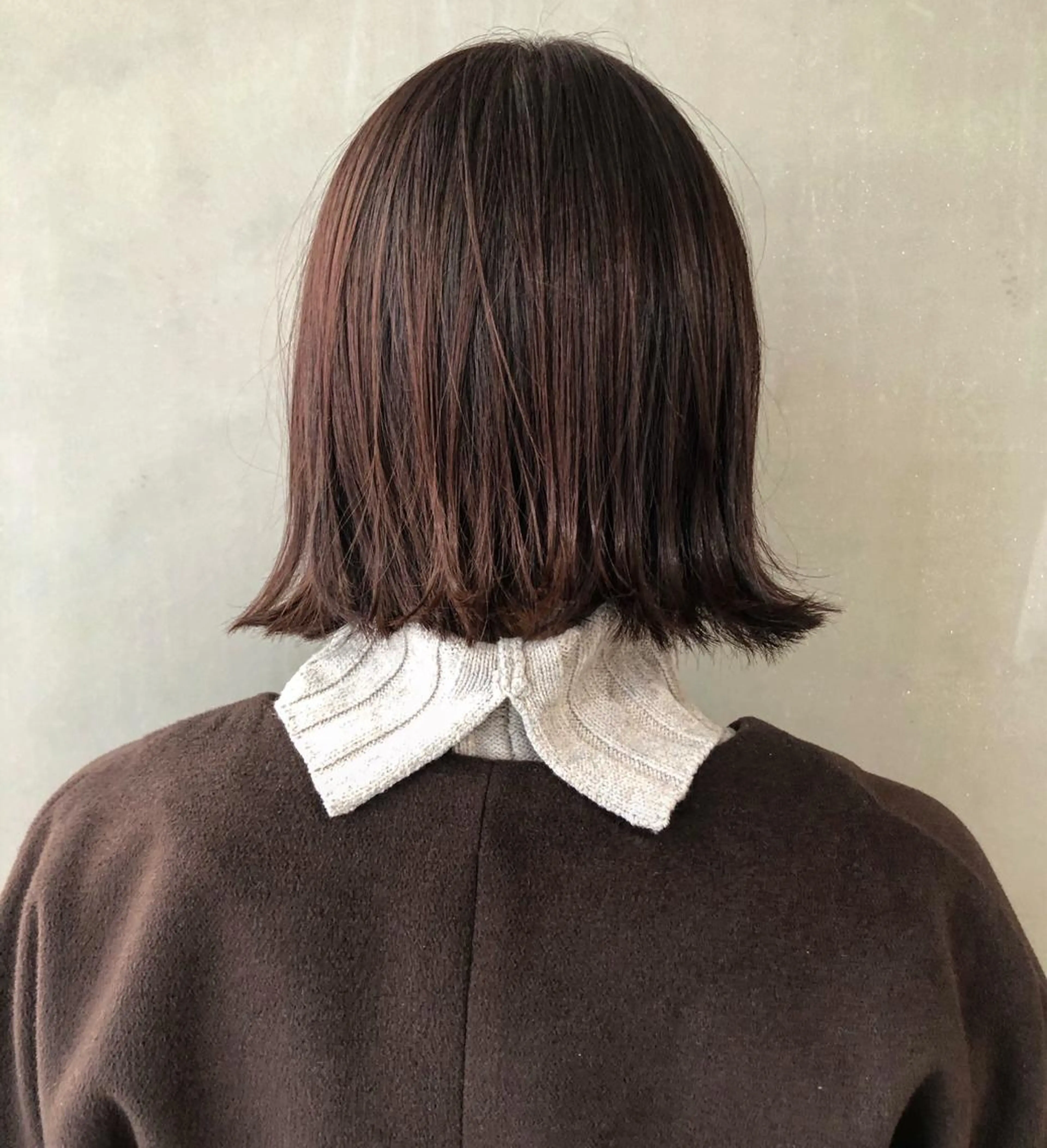 ショート カラー ブラウンカラー ボブ ウルフレイヤーカット /チヒロのヘアスタイル