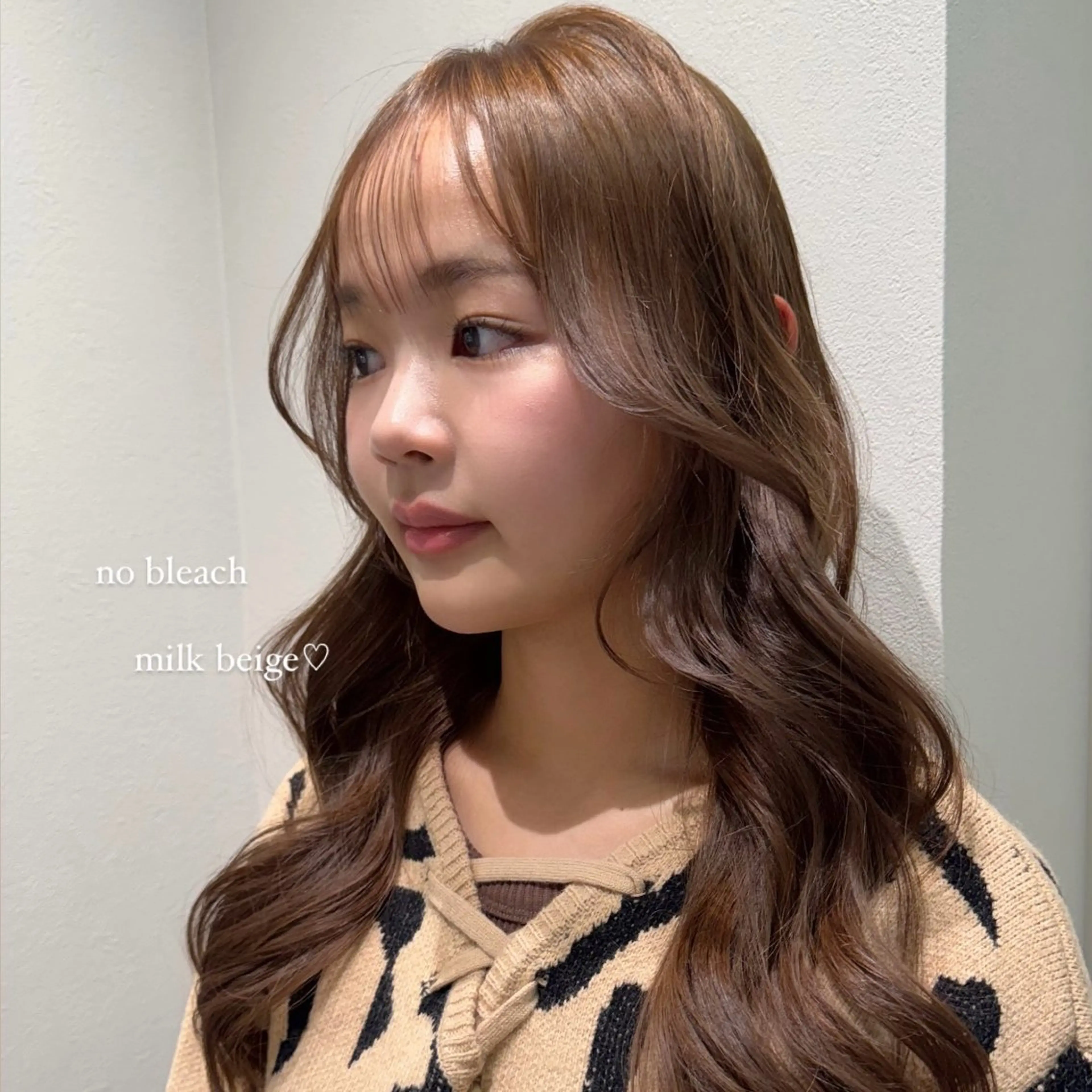 ロング ケアカラー ヘアカラー トリートメント nonel.所属・透明感🍨レイヤー ヘアセット/miyuのヘアスタイル