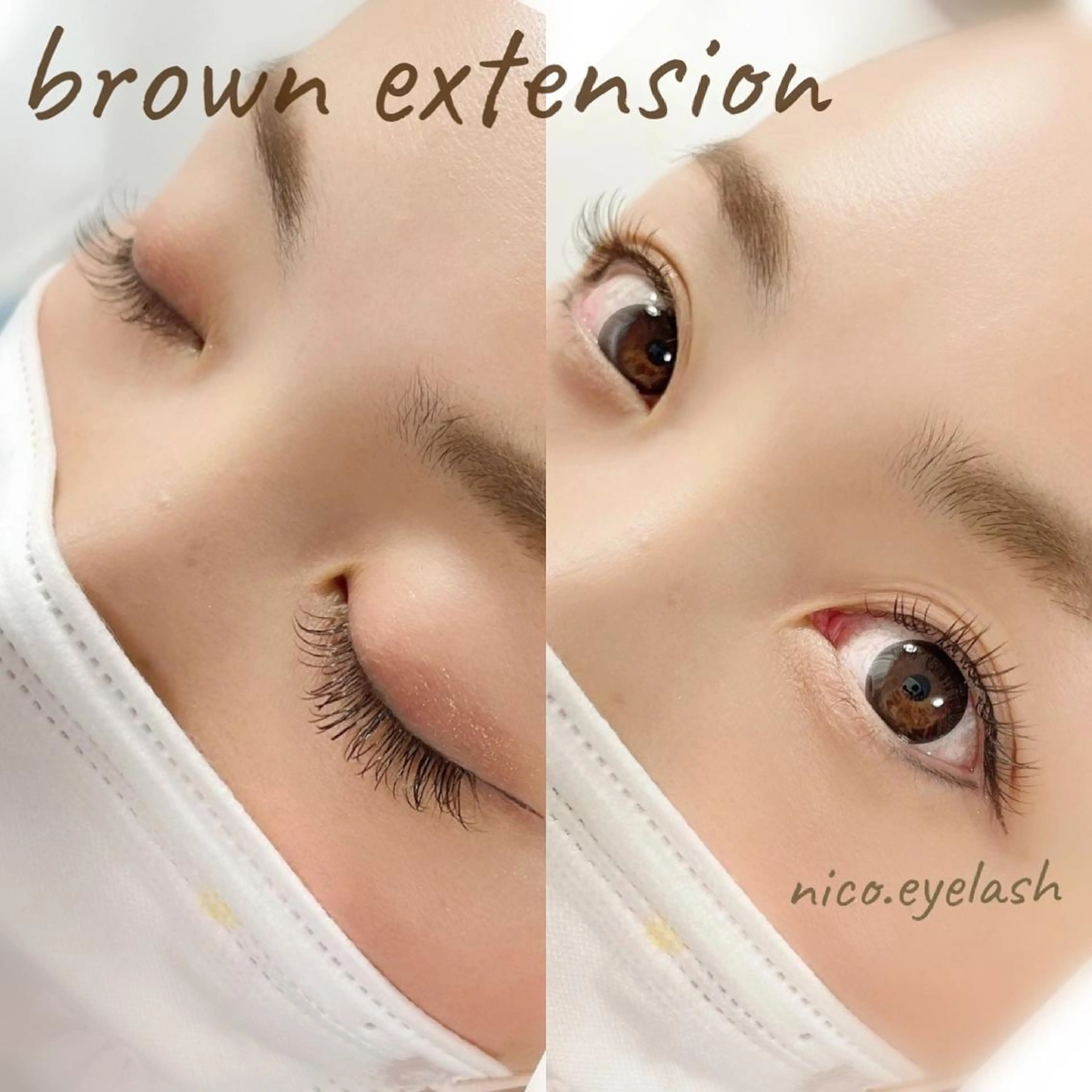 マツエク・マツパ カラーマツエク 井上 えりなのマツエク・マツパデザイン