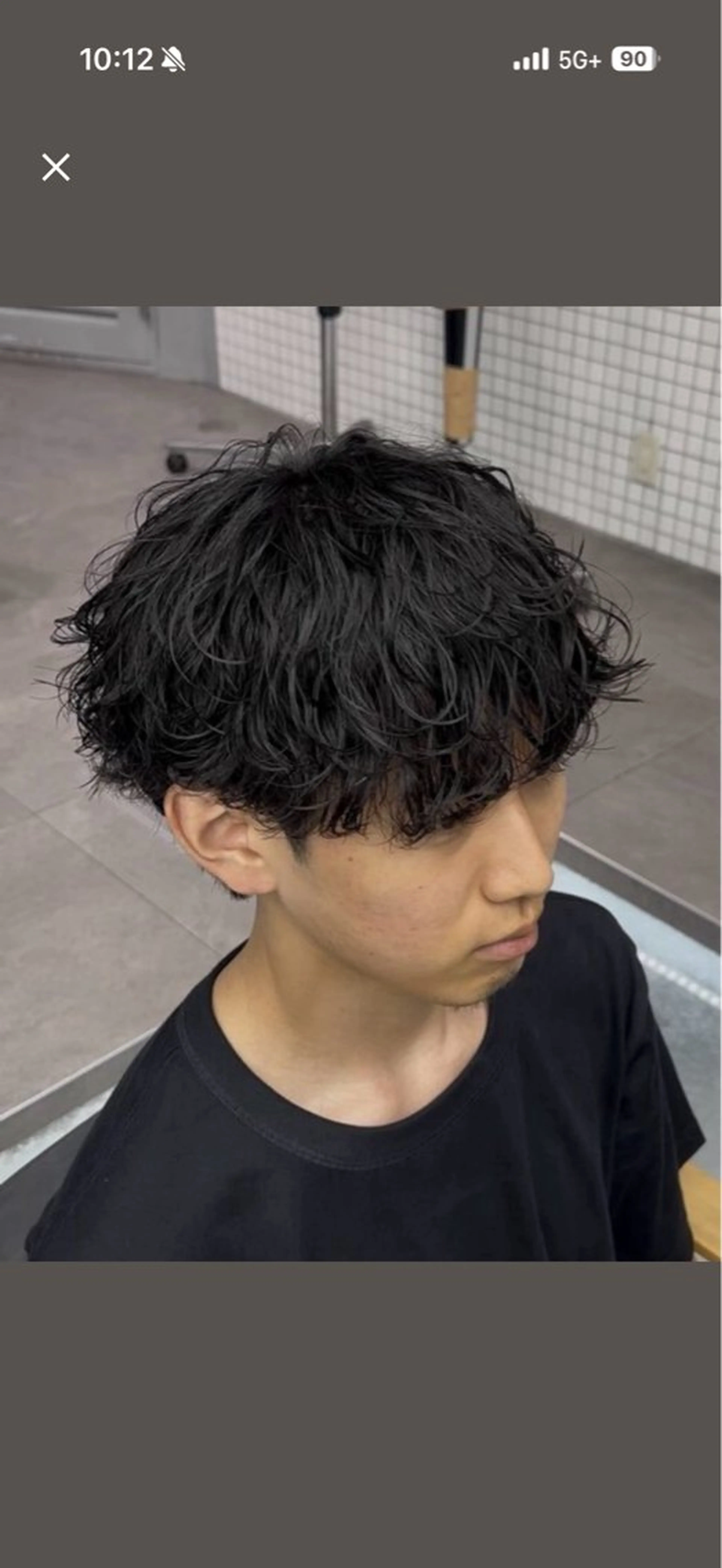 パーマ メンズ カット パーマ ハイトーン/パーマ/ メンズ / 櫻本🌐のヘアスタイル