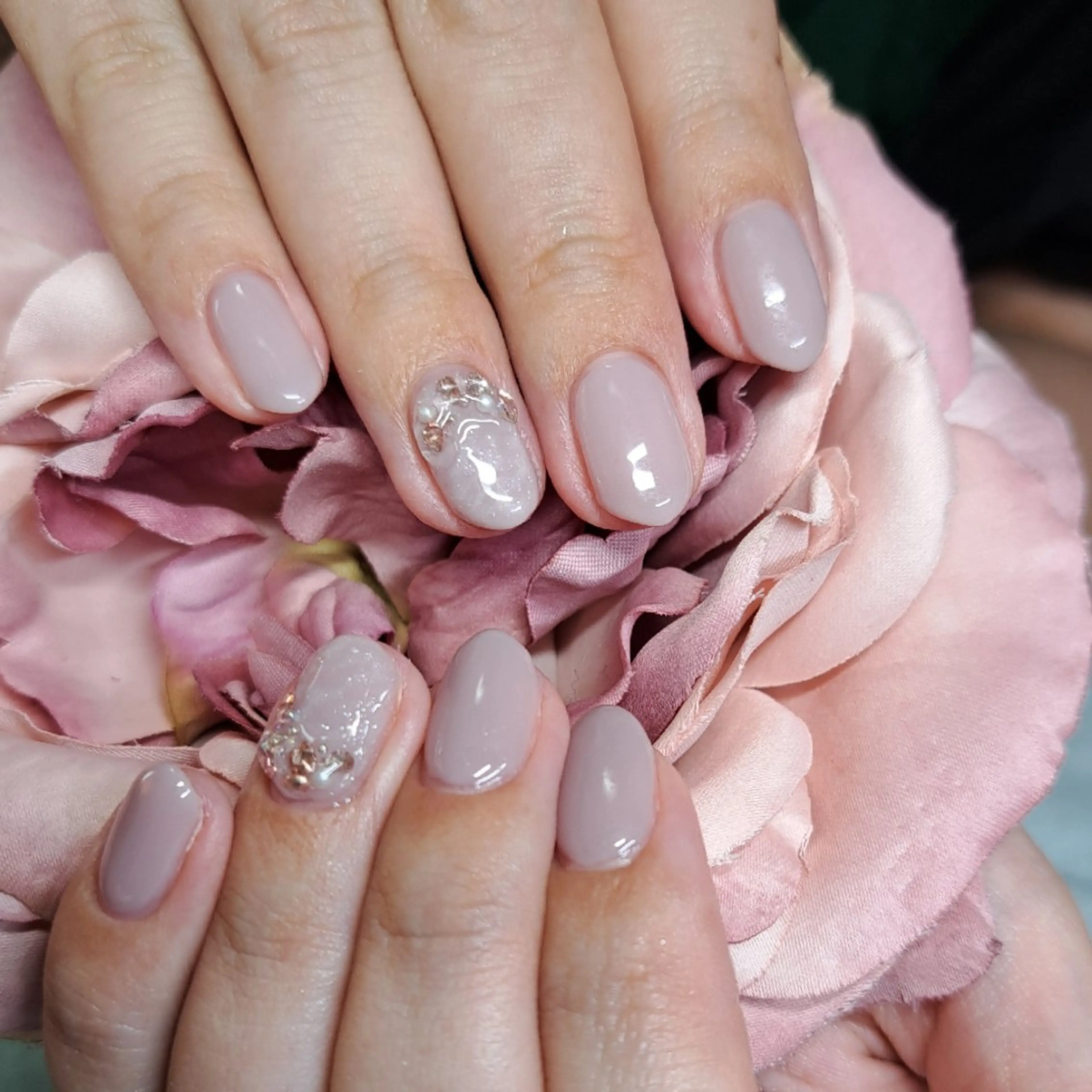 ネイル ラメ(グリッター) HAYASHI  Nのネイルデザイン