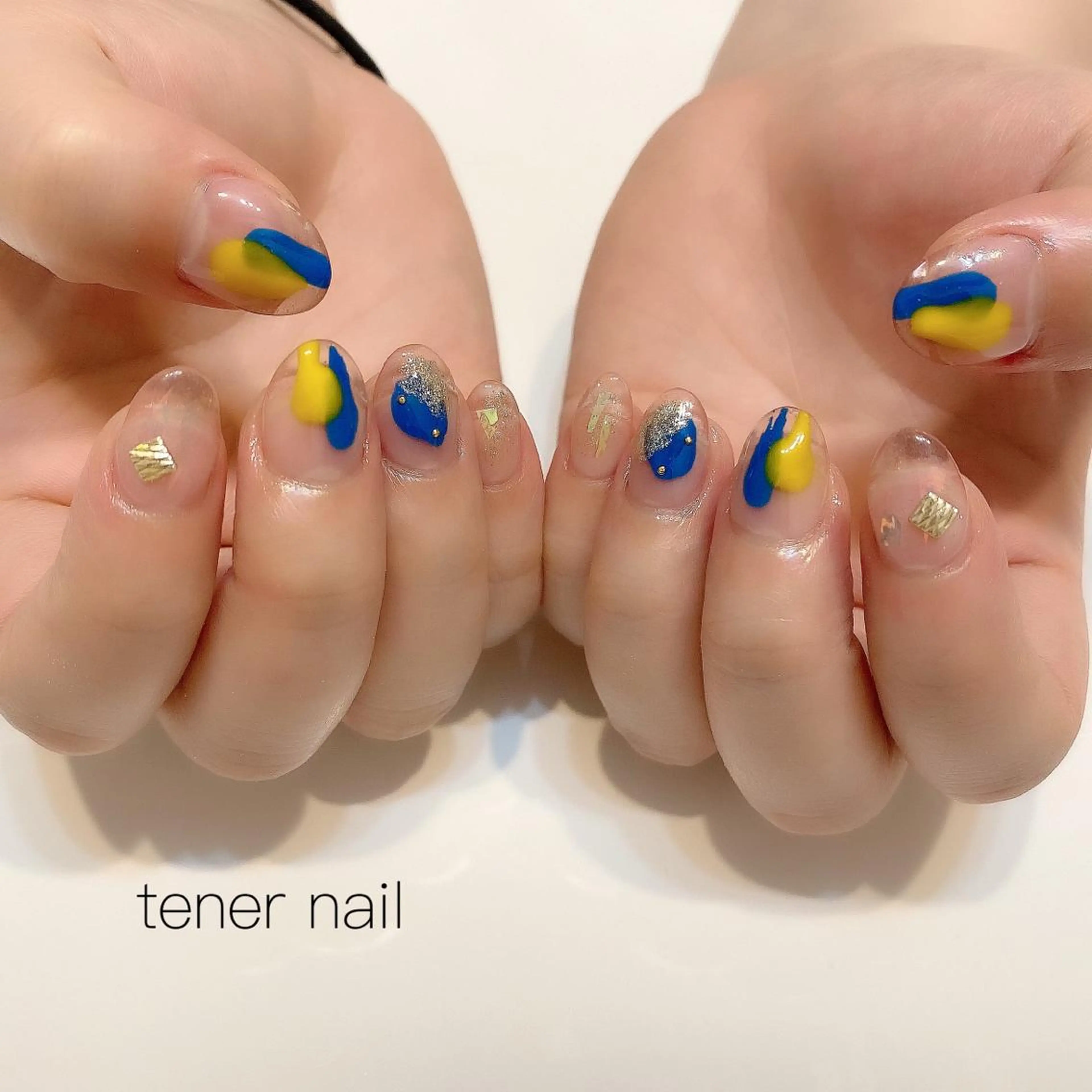 ネイル クリアネイル フレンチネイル テネルネイル tener nailのネイルデザイン
