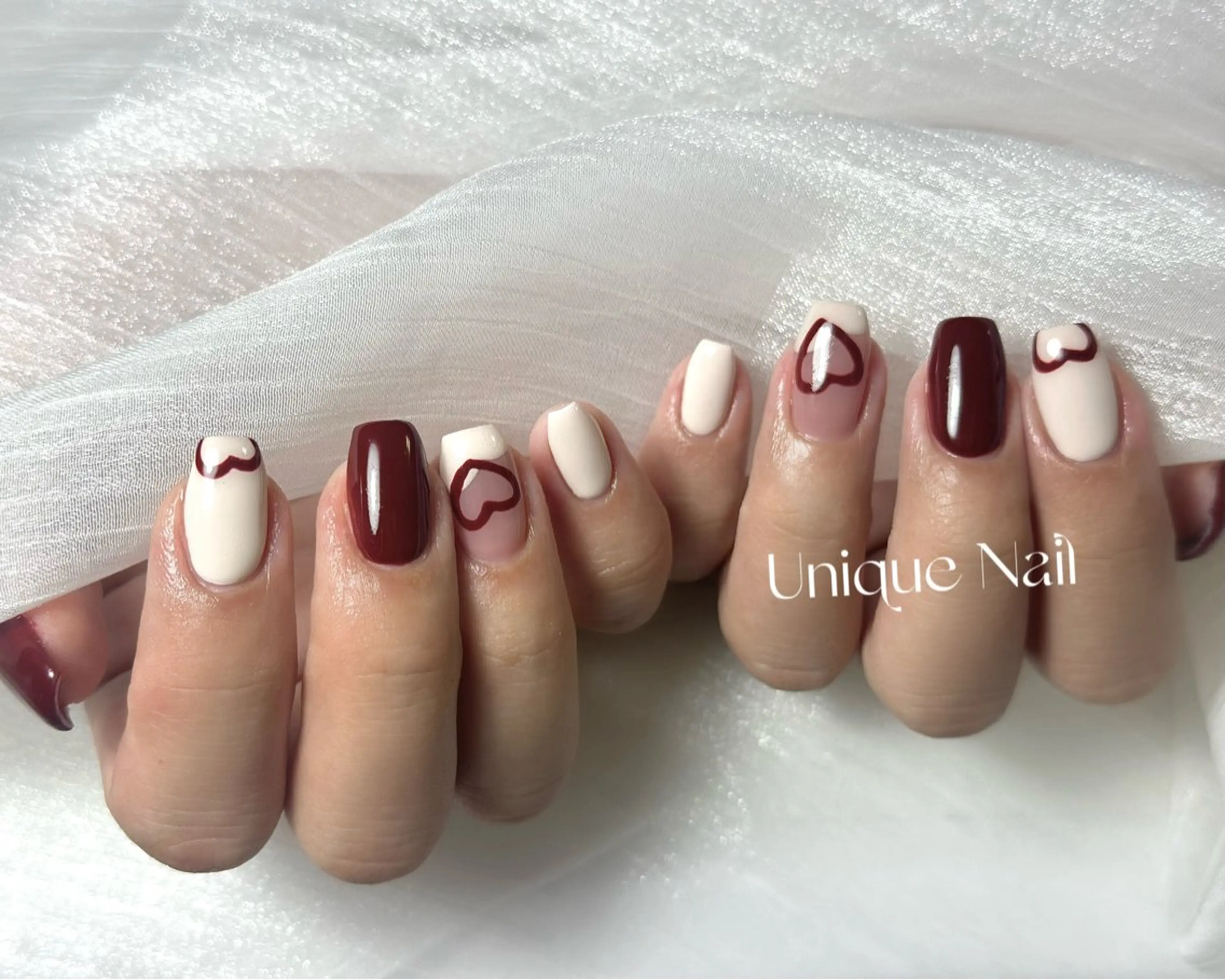 ネイル ハンドネイル ハンドケア UniqueNail さとみのネイルデザイン