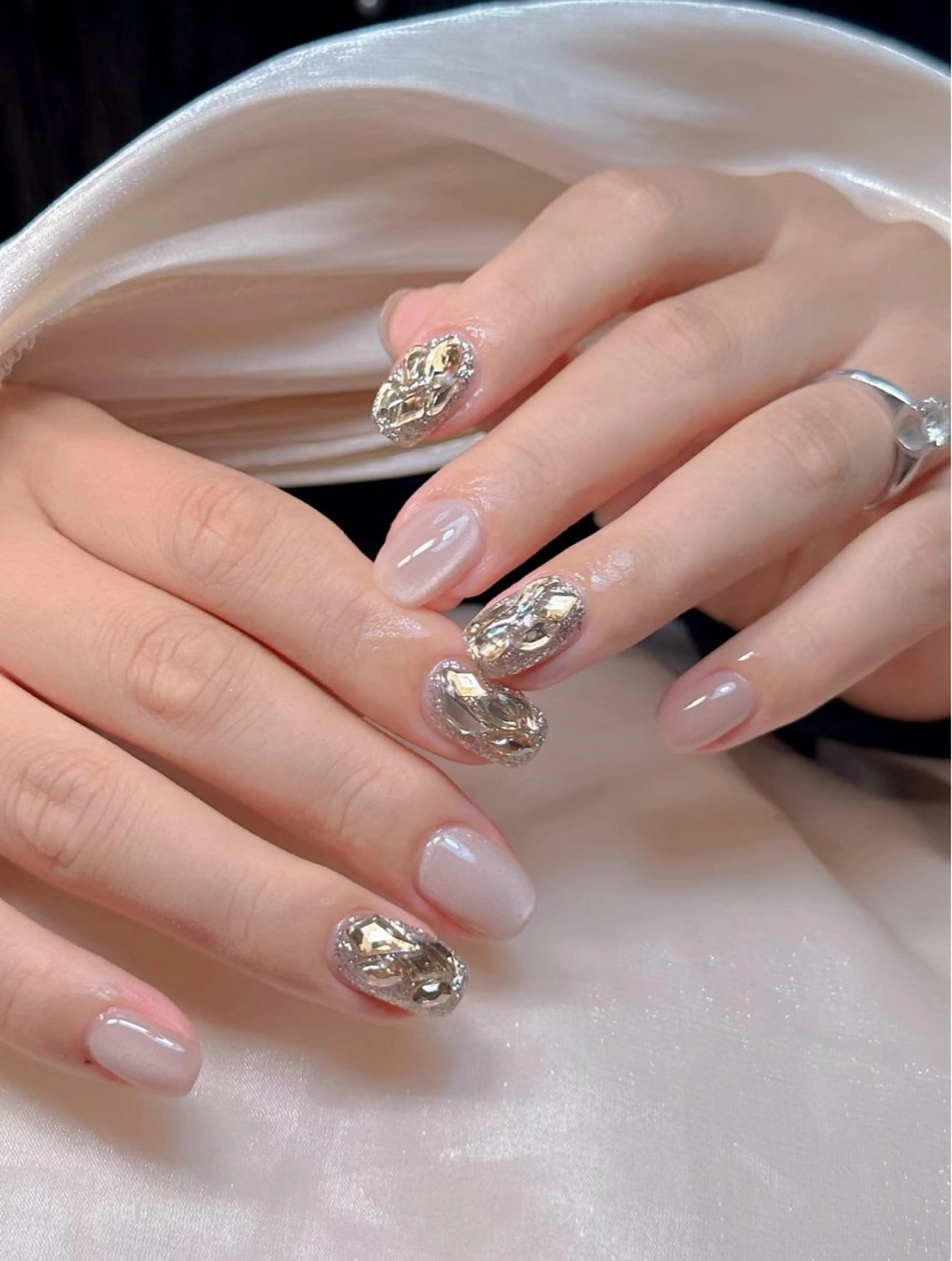 (新規ソフトジェルオフ無料)ワンカラー+埋め尽くし4本の写真