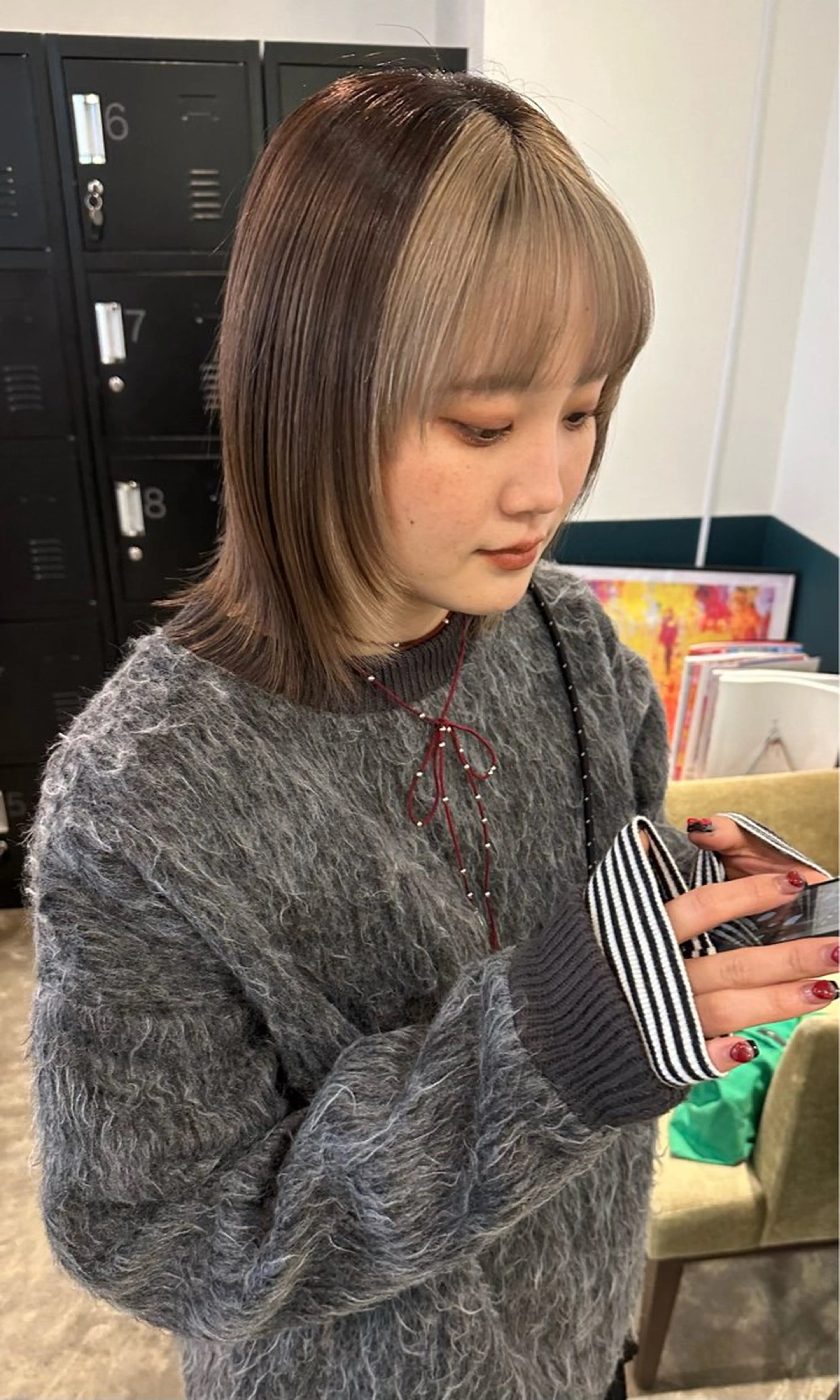 🎓ミニモ学割U24🎓美シルエットボブ+クイックトリートメントの写真