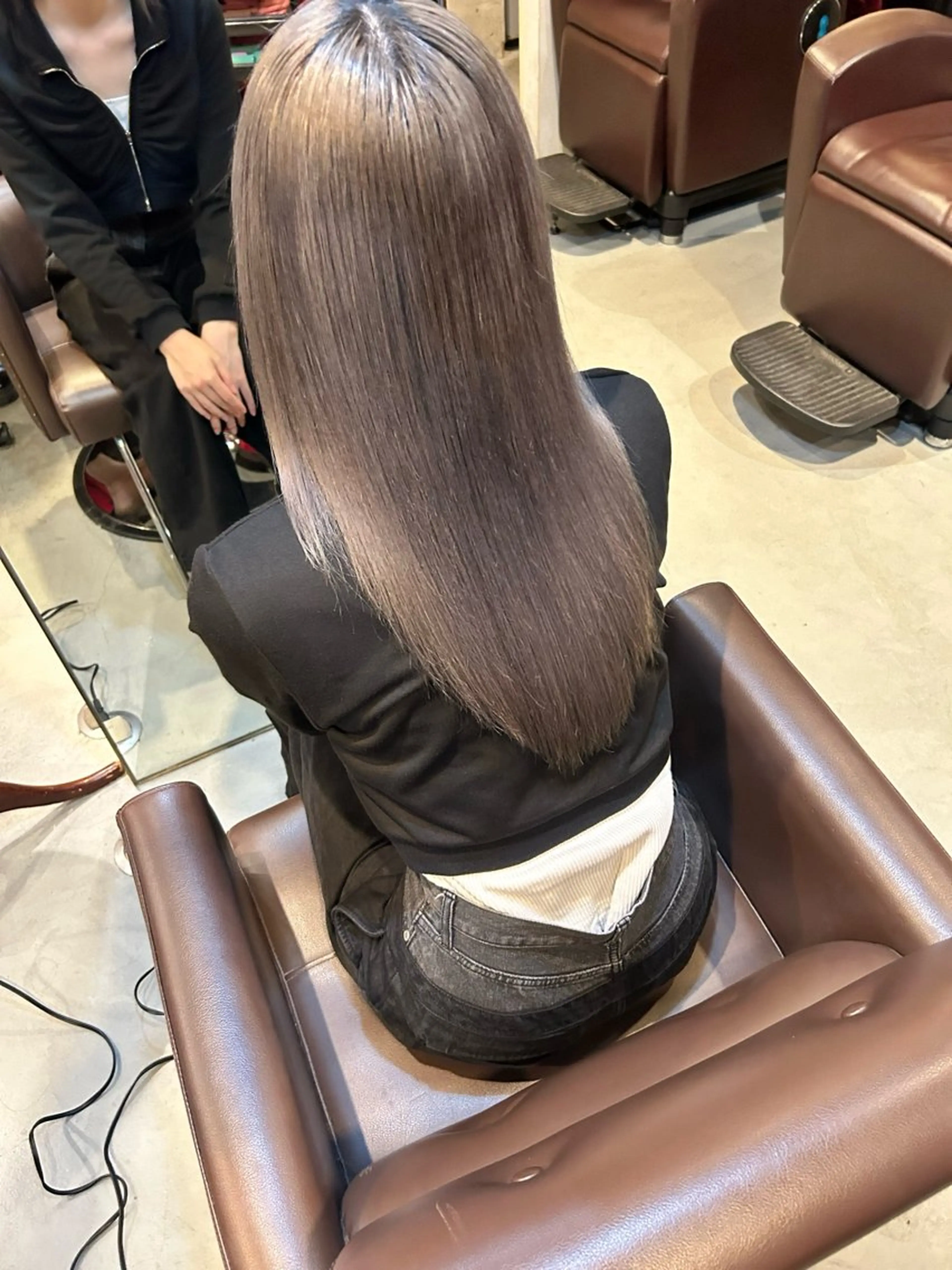 ロング トリートメント 髪質改善🫧🦋 艶カラー🫧　さくらのヘアスタイル