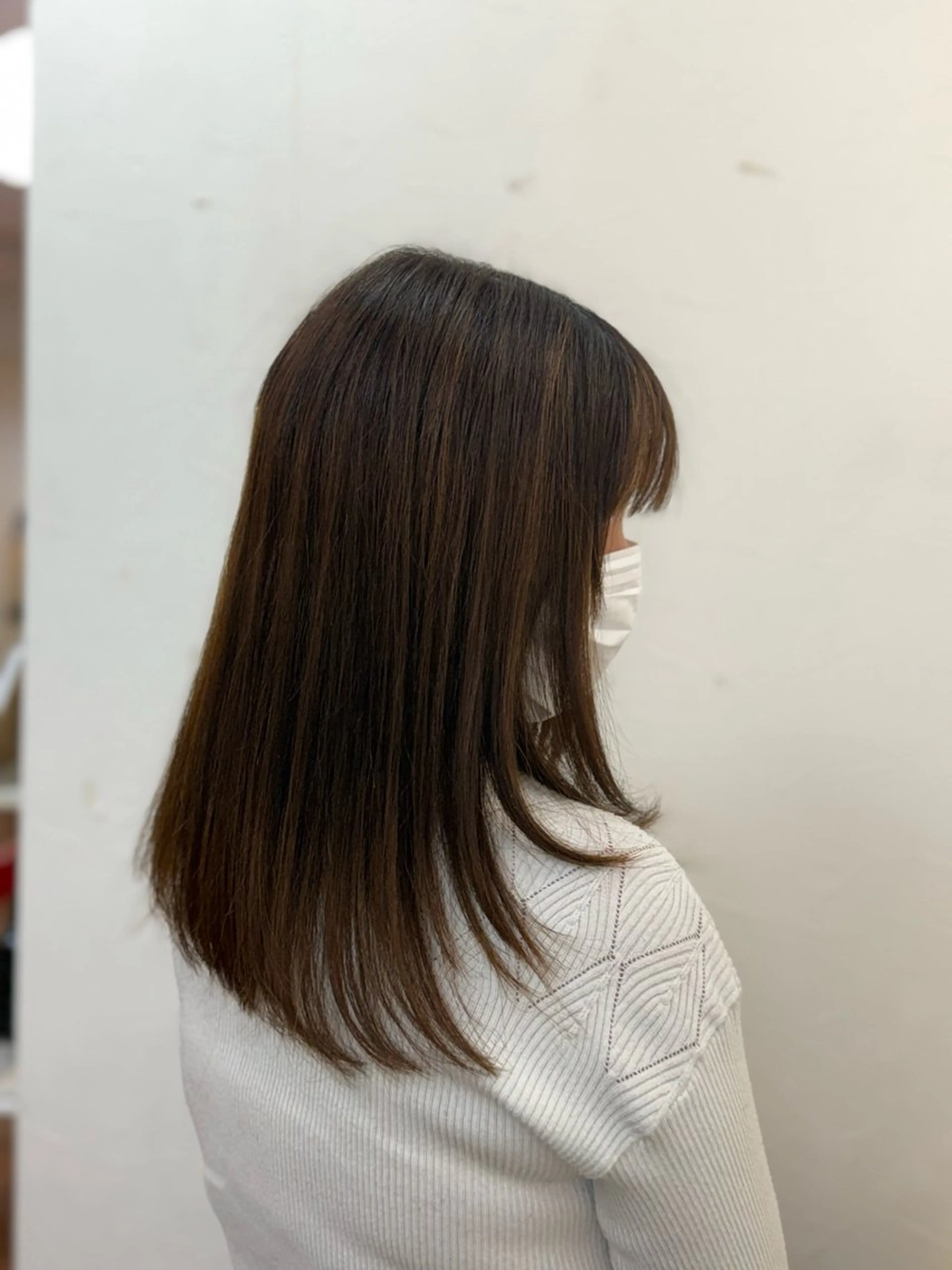 ロング ロングレイヤー レイヤーカット ロング 冨田 豊のヘアスタイル