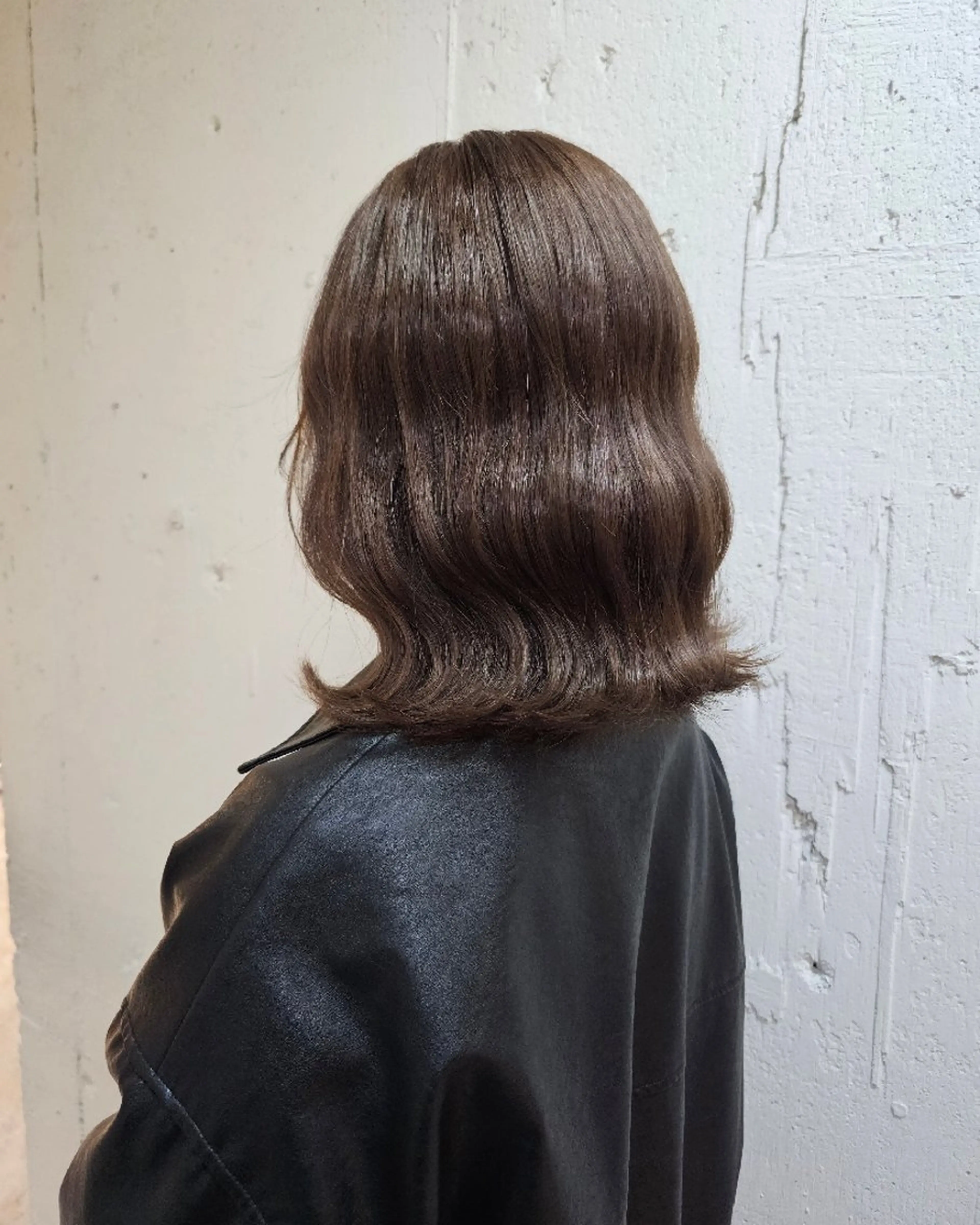 ミディアム ヘアカラー Ayu🐾縮毛矯正/ ブリーチ無しカラーのヘアスタイル