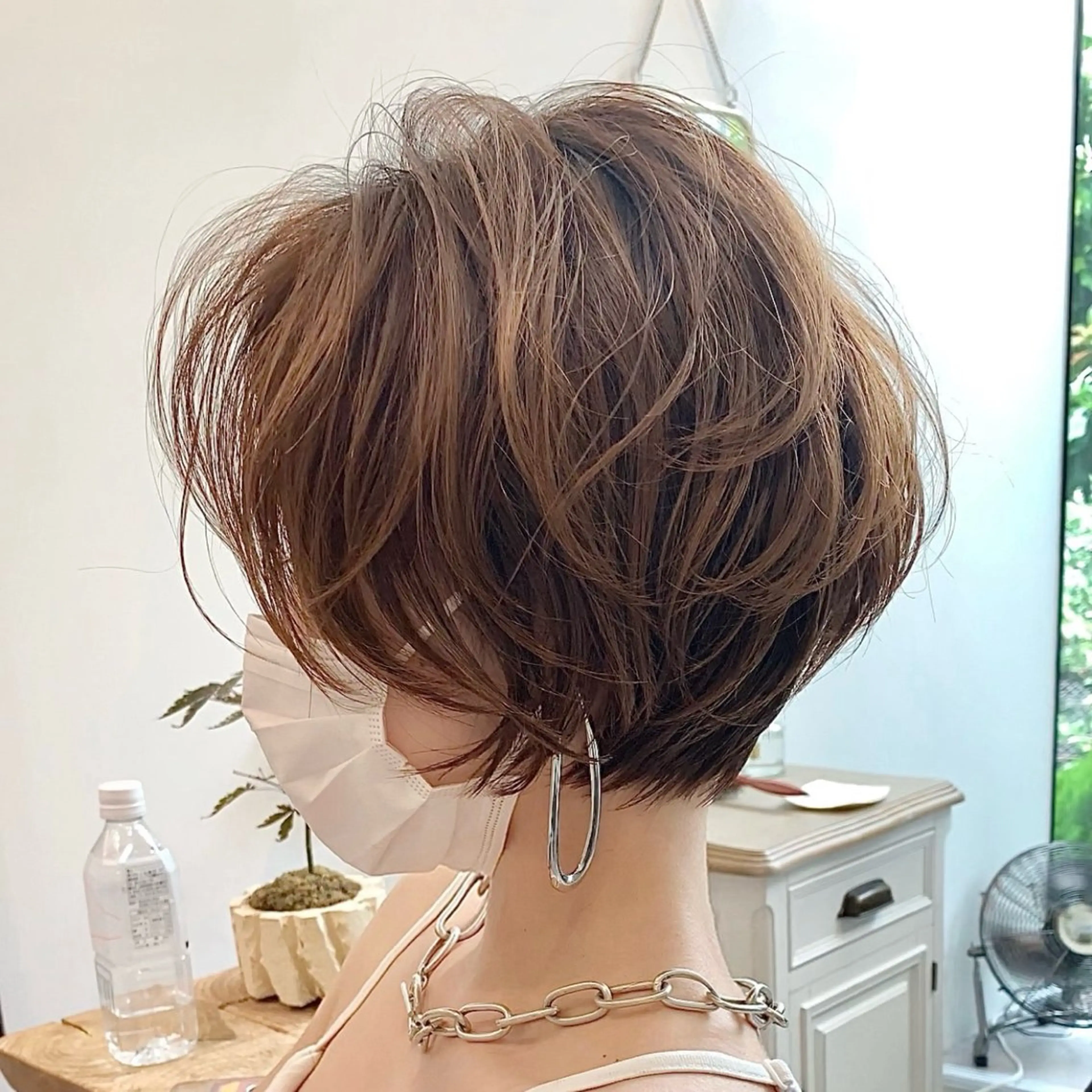 ショート カラー 大阪/豊中/ メンズパーマ/ちぇるのヘアスタイル