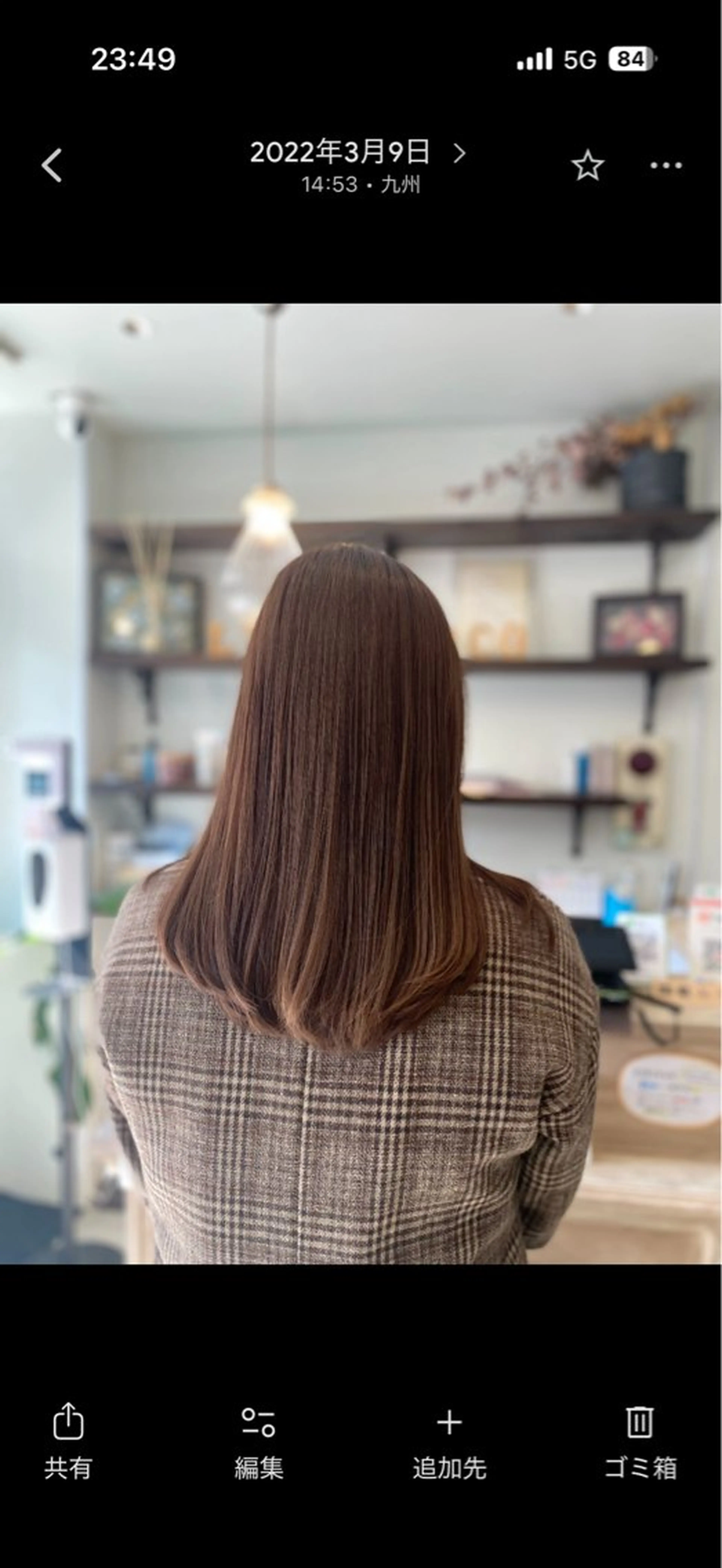 セミロング ヘアカラー 🫧透明感カラー🫧 TOMOのヘアスタイル