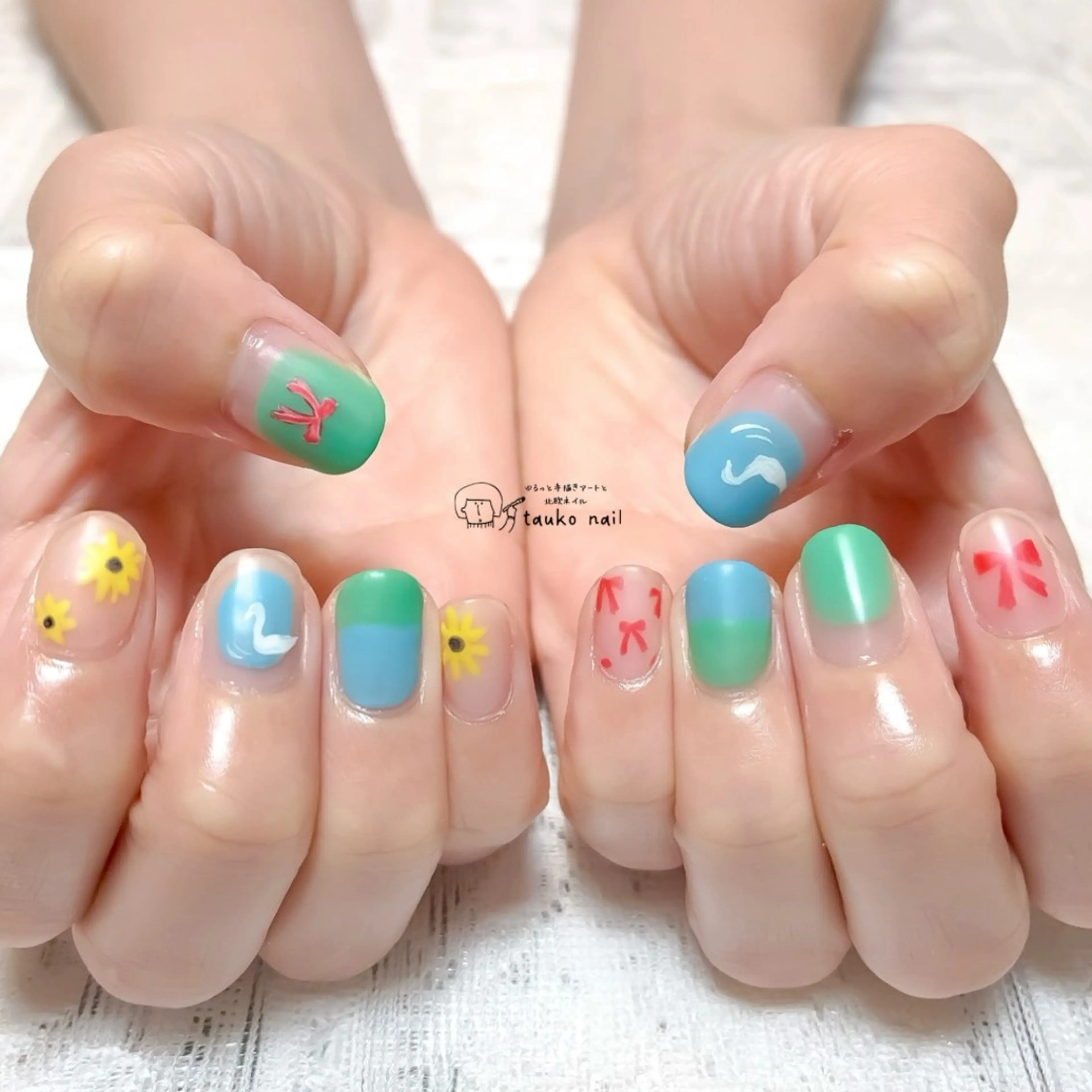 ネイル ハンドネイル tauko nailのネイルデザイン