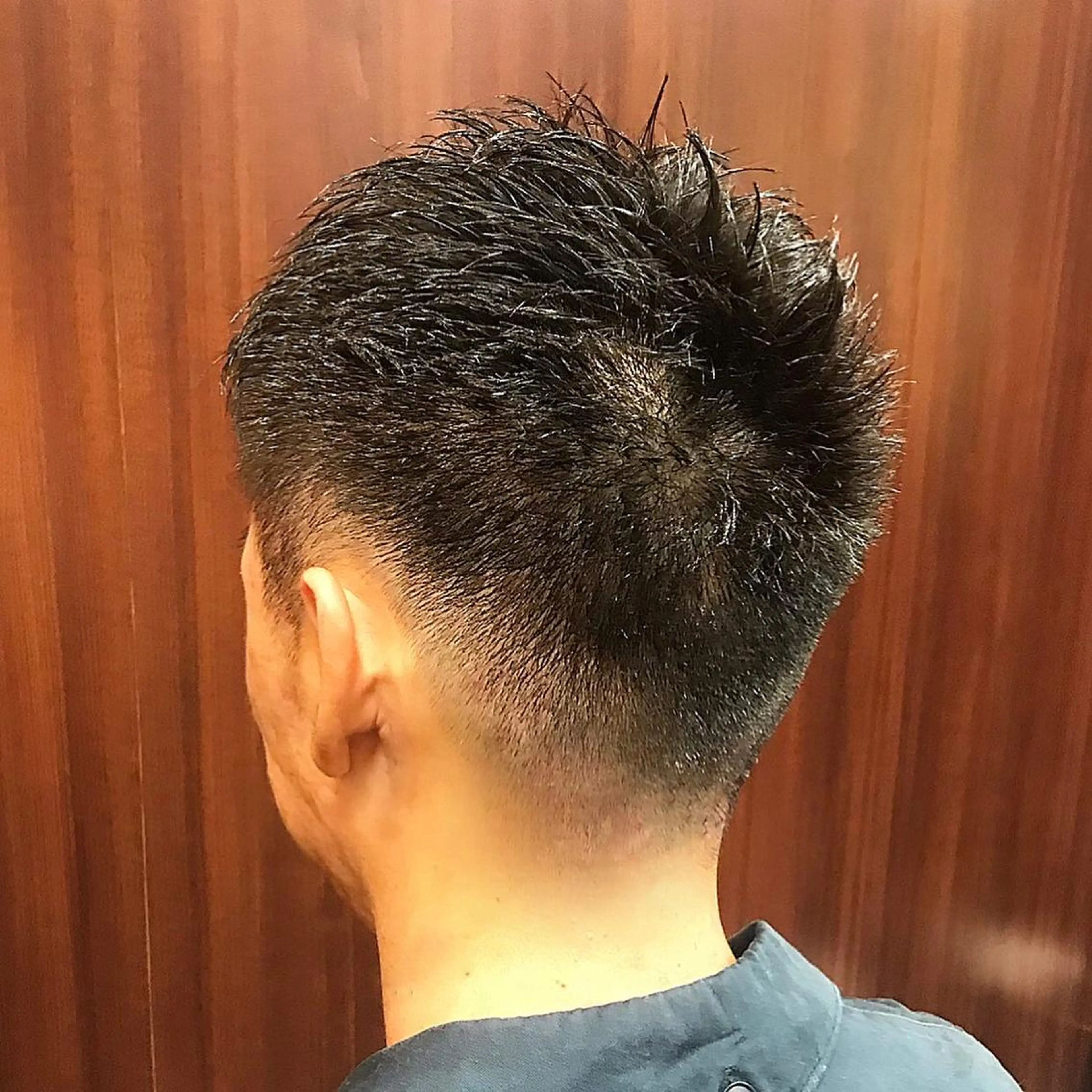 ショート プレミアムバーバー 表参道のヘアスタイル