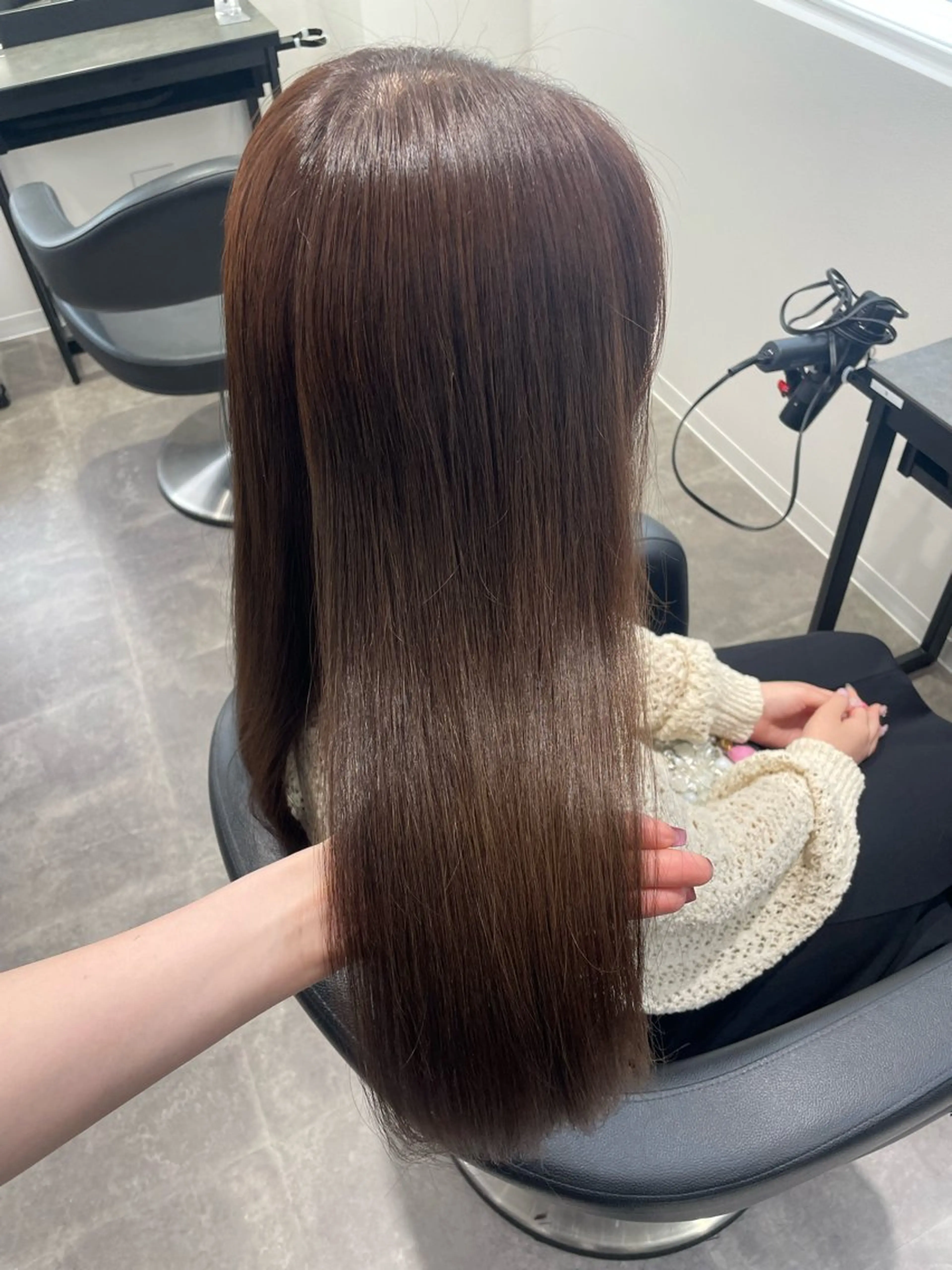 ロング カラー 🎀暖色/ラベンダー /paru🤍のヘアスタイル