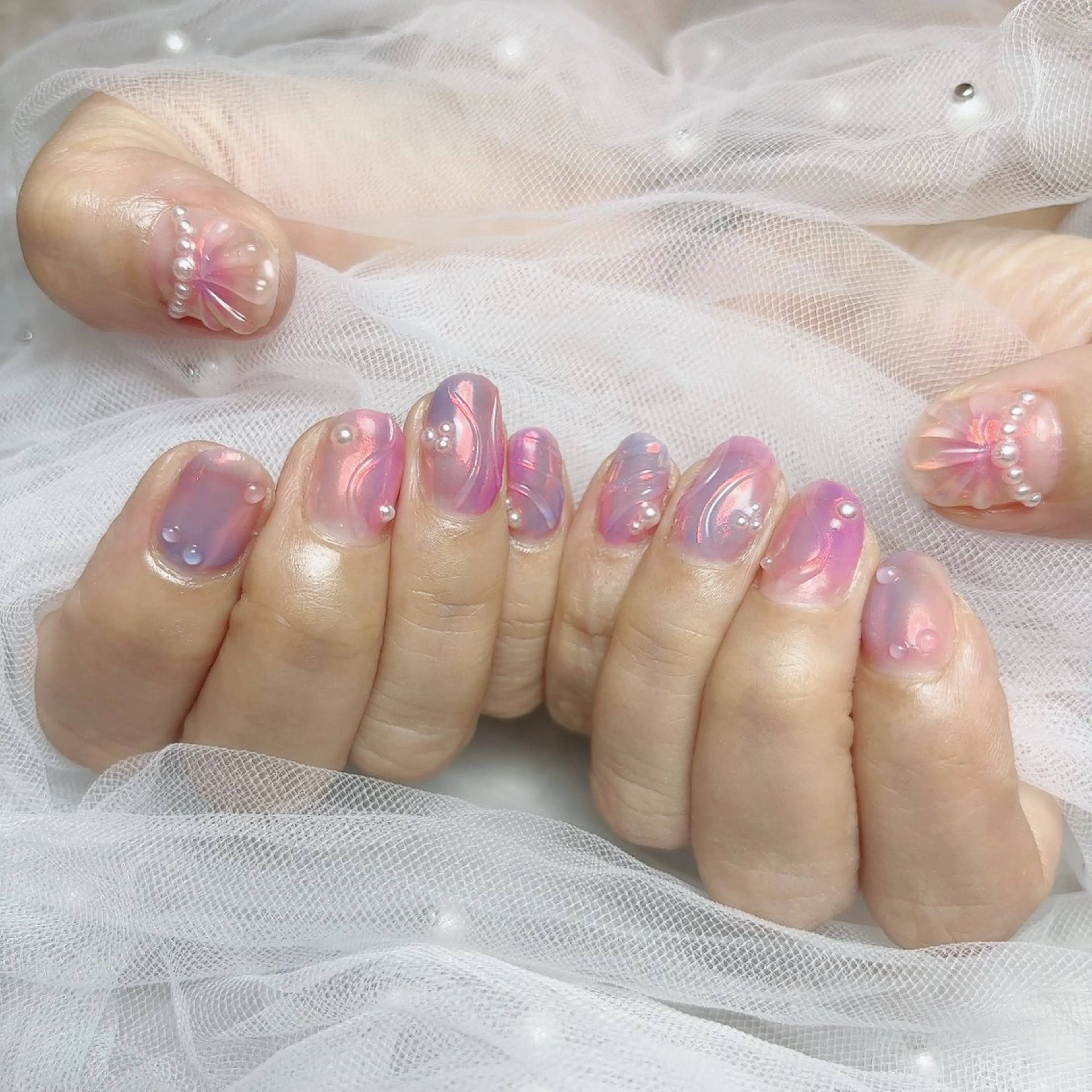 ネイル ハンドネイル San＆Lily madokaのネイルデザイン