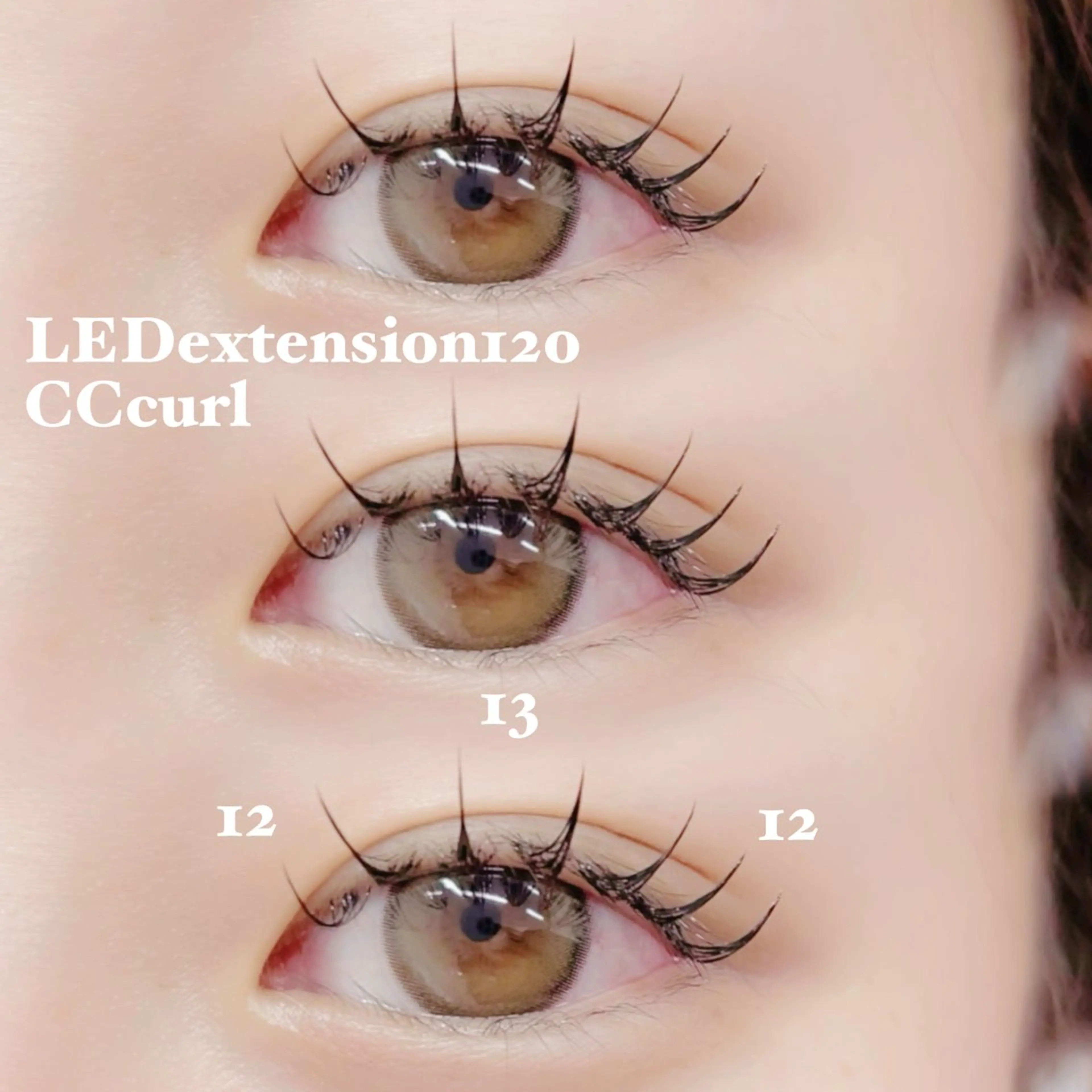 マツエク・マツパ Eyelist Rio ♡のマツエク・マツパデザイン