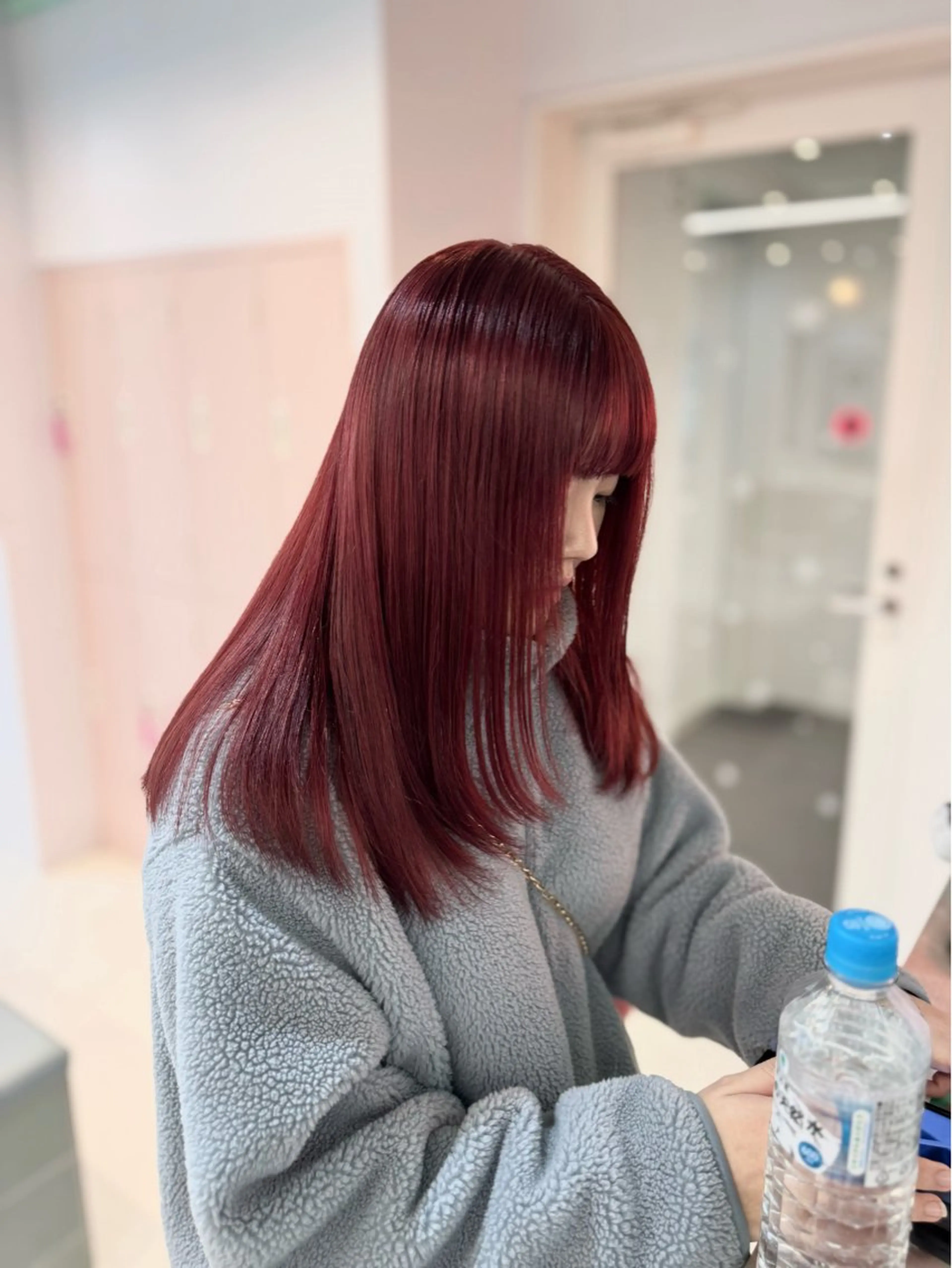 カラー KUREA /ブリーチ・艶髪モテのヘアスタイル