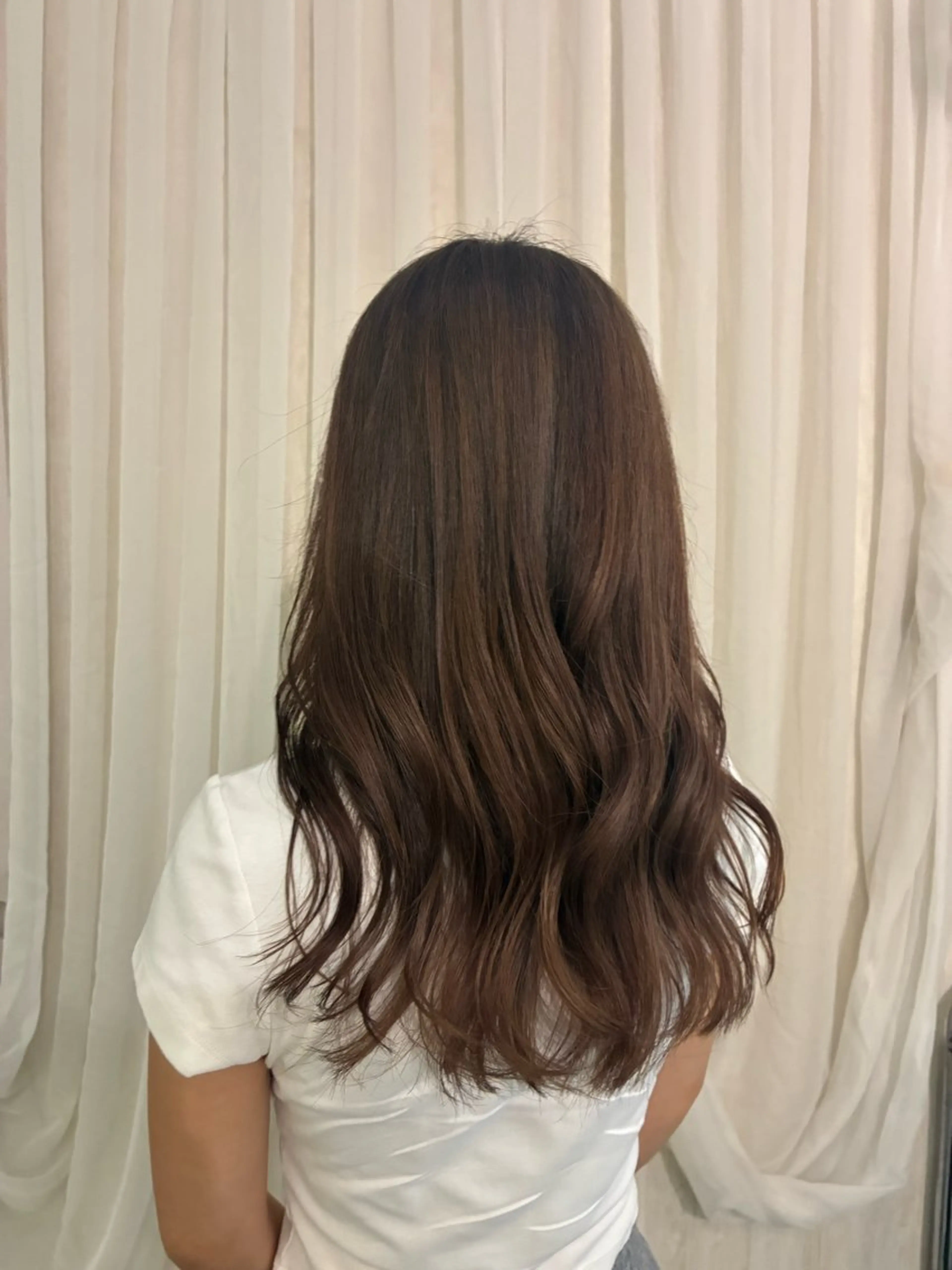 ロング カラー カット ヘアカラー 縮毛矯正 トリートメント ヘッドスパ 🌟小出　倫花🌟 艶カラー／カットのヘアスタイル