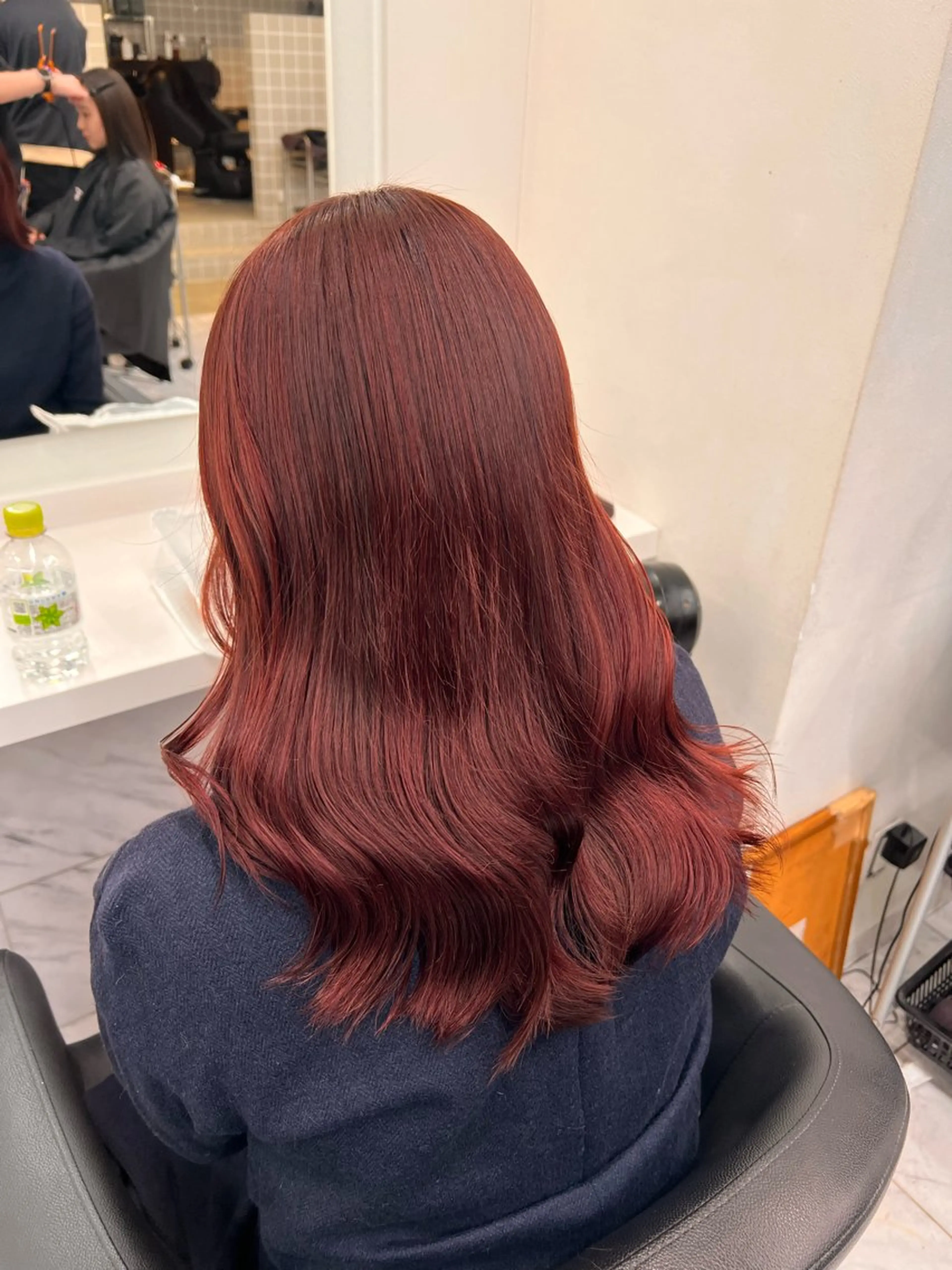 セミロング カラー 💖札幌カラー 指名No.1💖玲奈のヘアスタイル