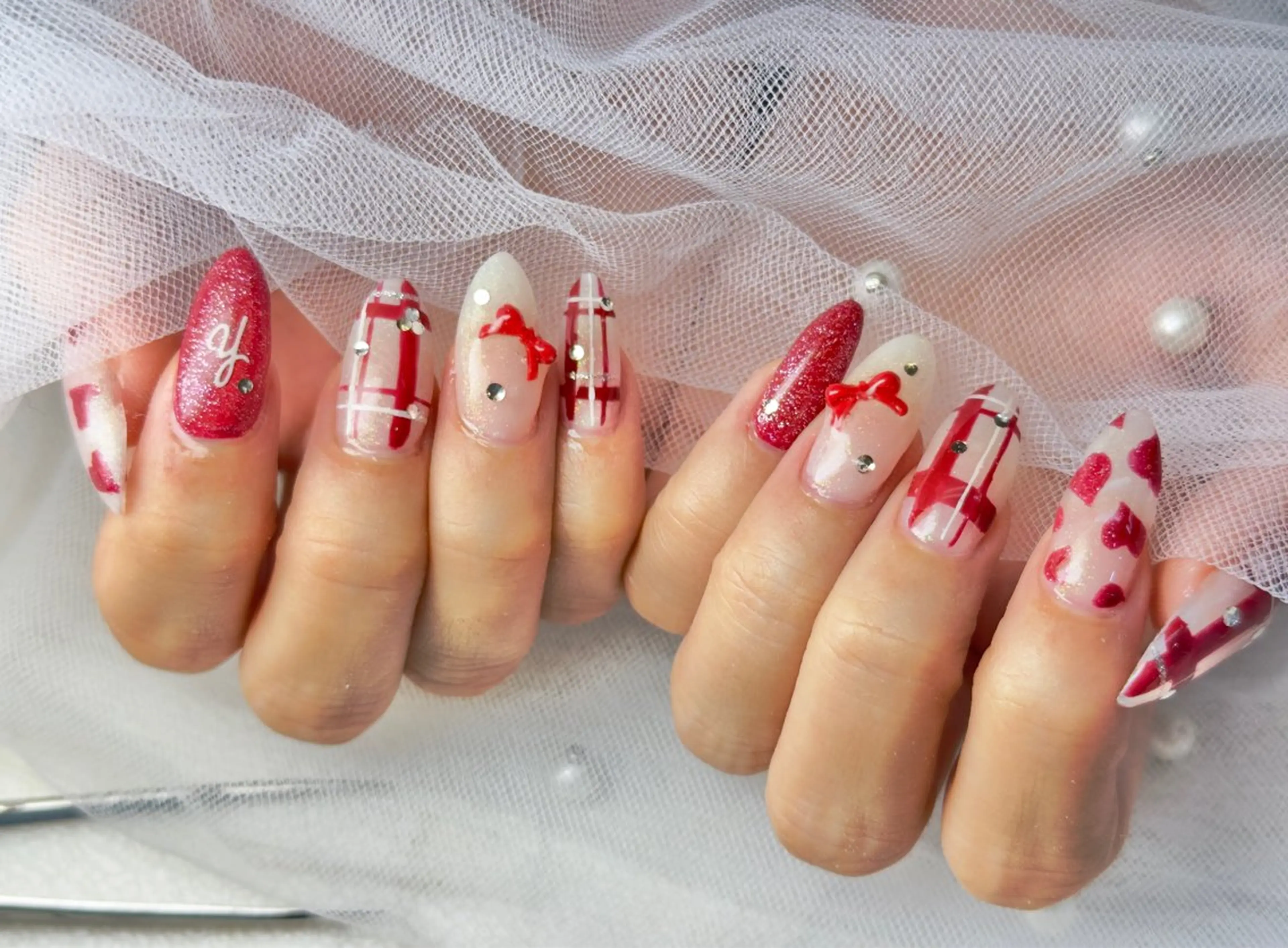 ネイル ハンドネイル Queennail 北堀江AYAのネイルデザイン