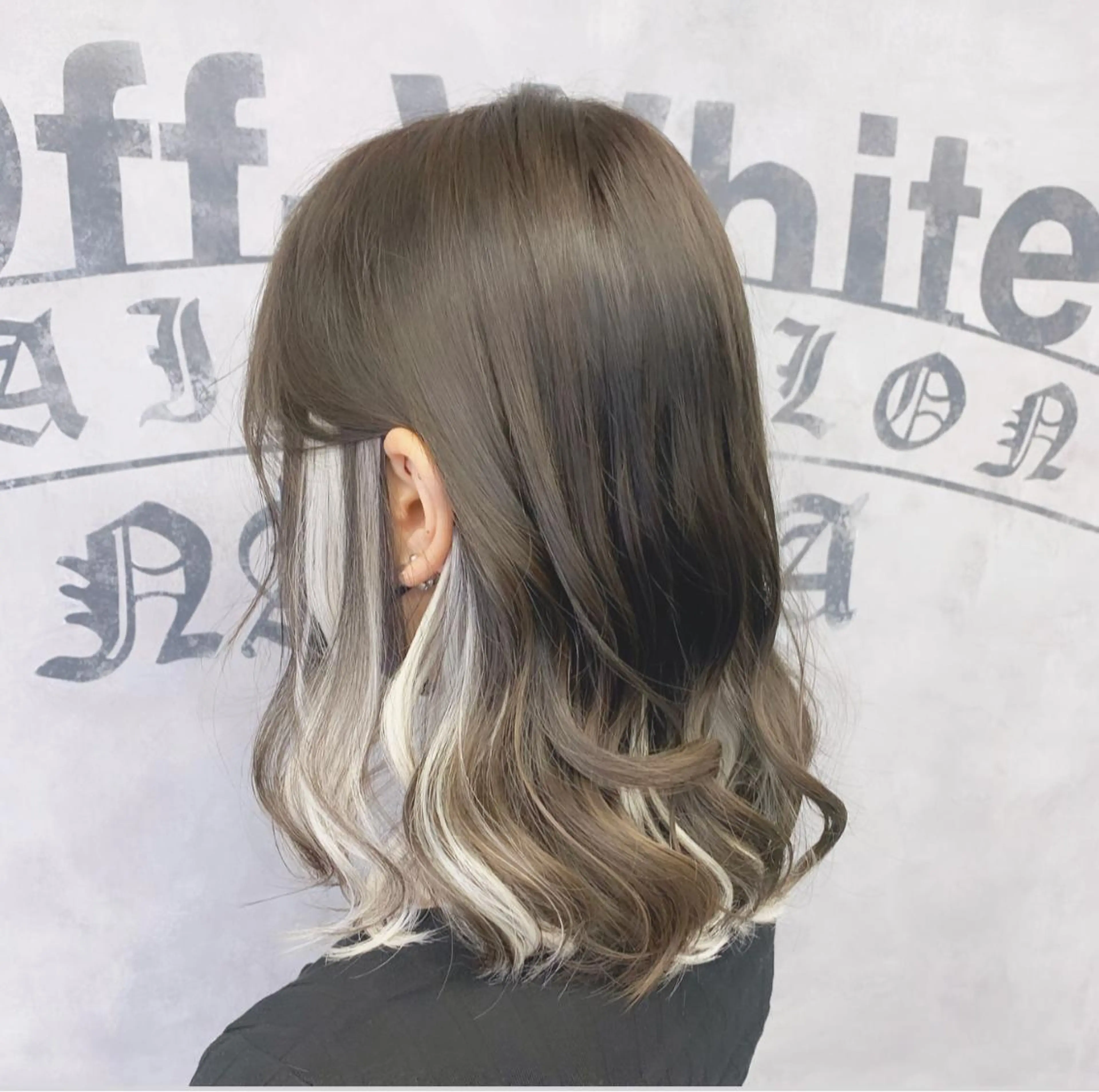 ミディアム エクステ カット エクステ ブリーチ&エクステ 🥀ケアカラー特化のヘアスタイル