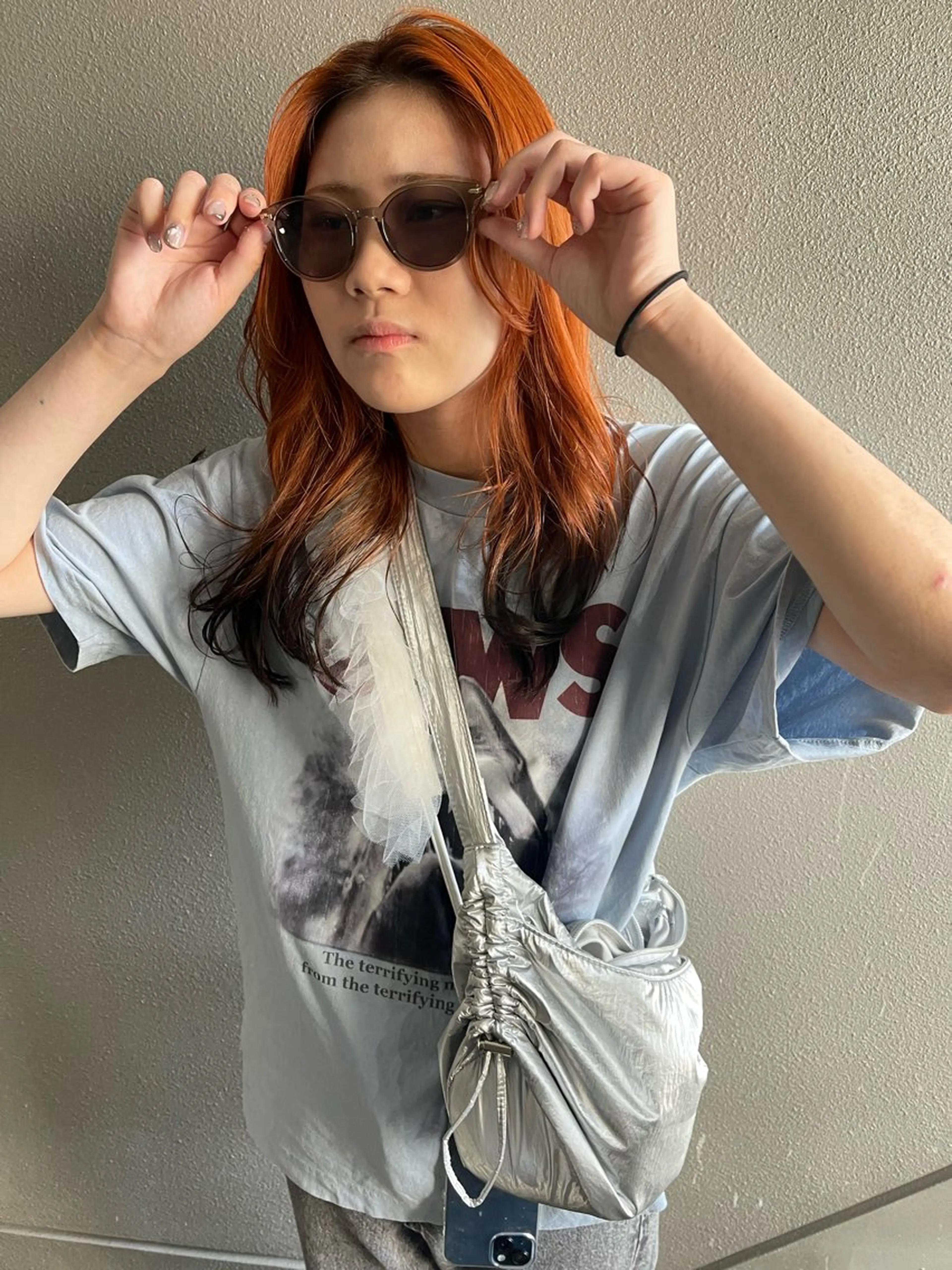 セミロング カラー カット ヘアカラー トリートメント 💓パーマ，💗 レイヤーカットのヘアスタイル