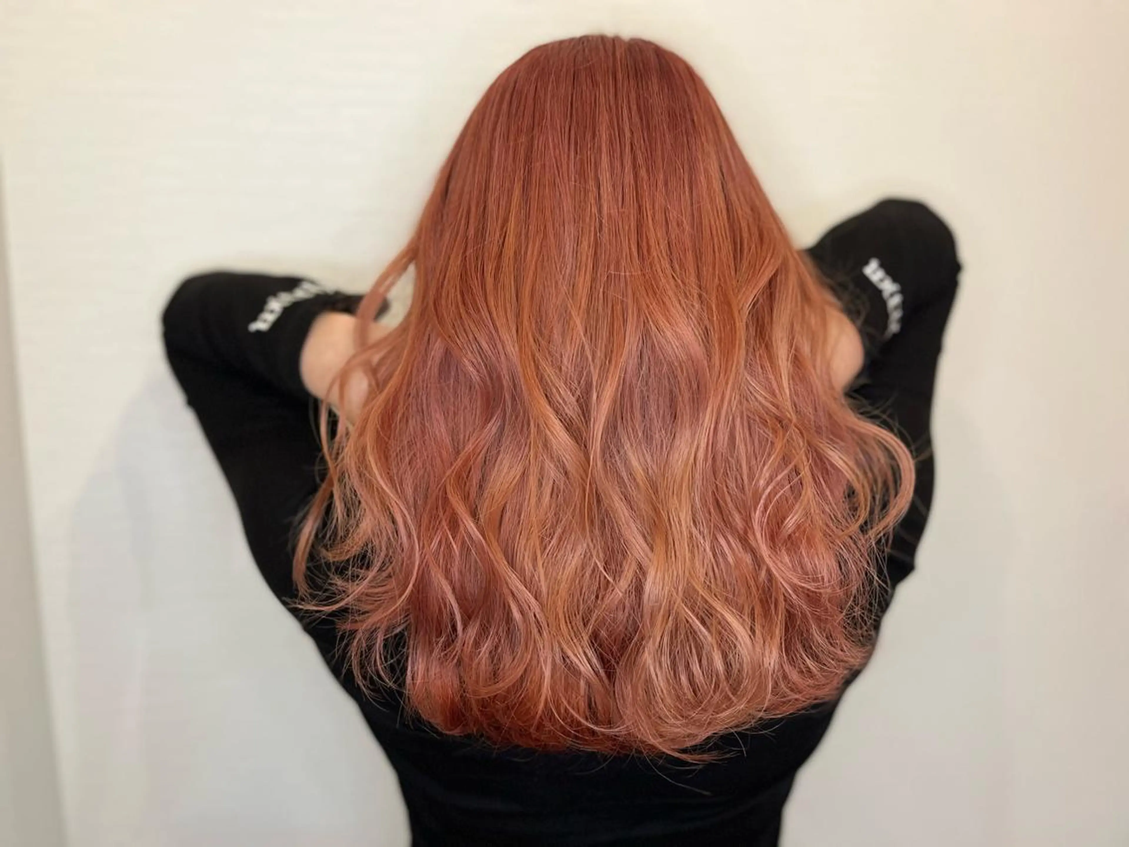 ロング カラー ヘアカラー&縮毛矯正 STAR☆RIVERのヘアスタイル