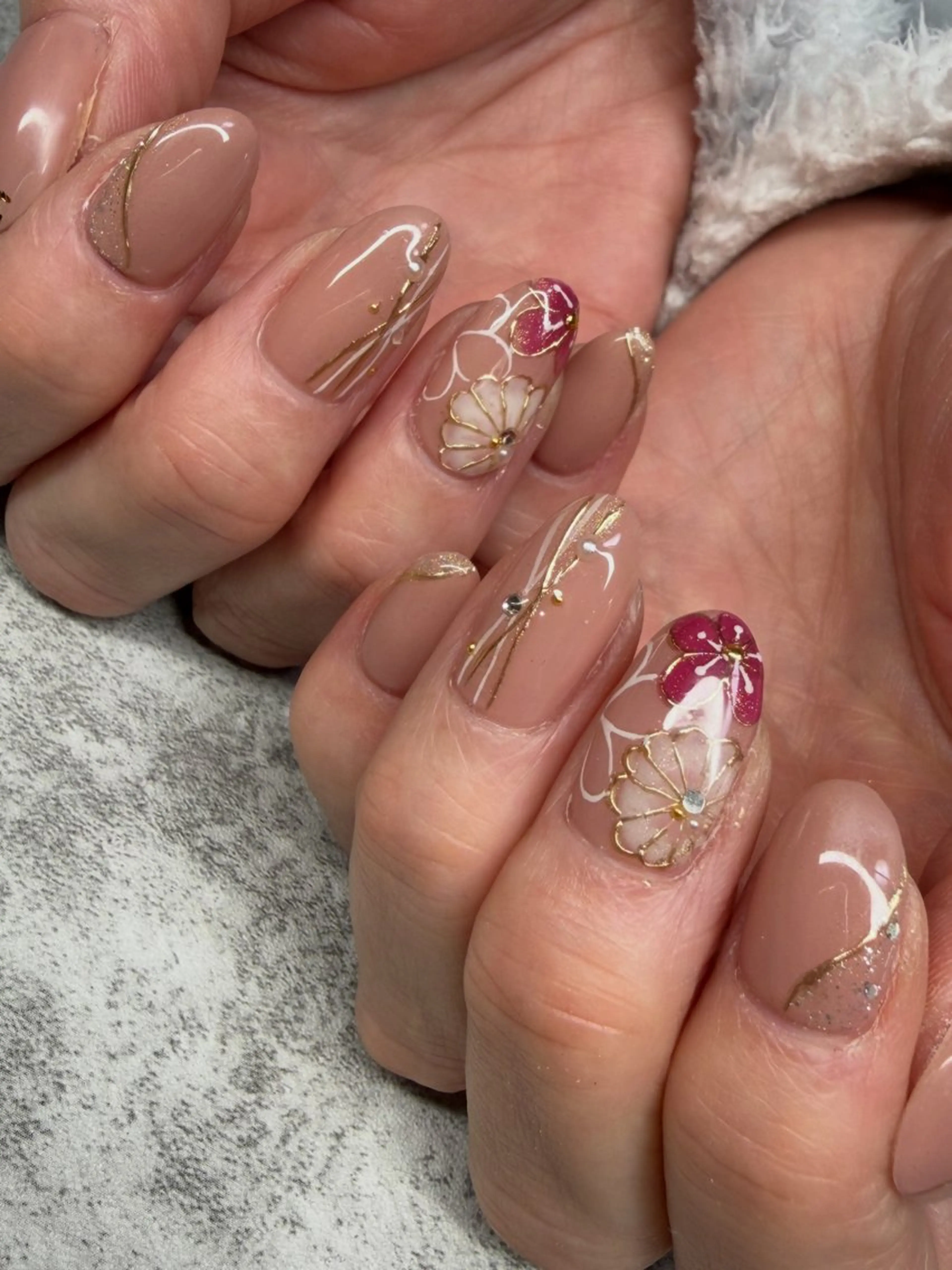 ネイル Fuu ネイル/よもぎ蒸しのネイルデザイン