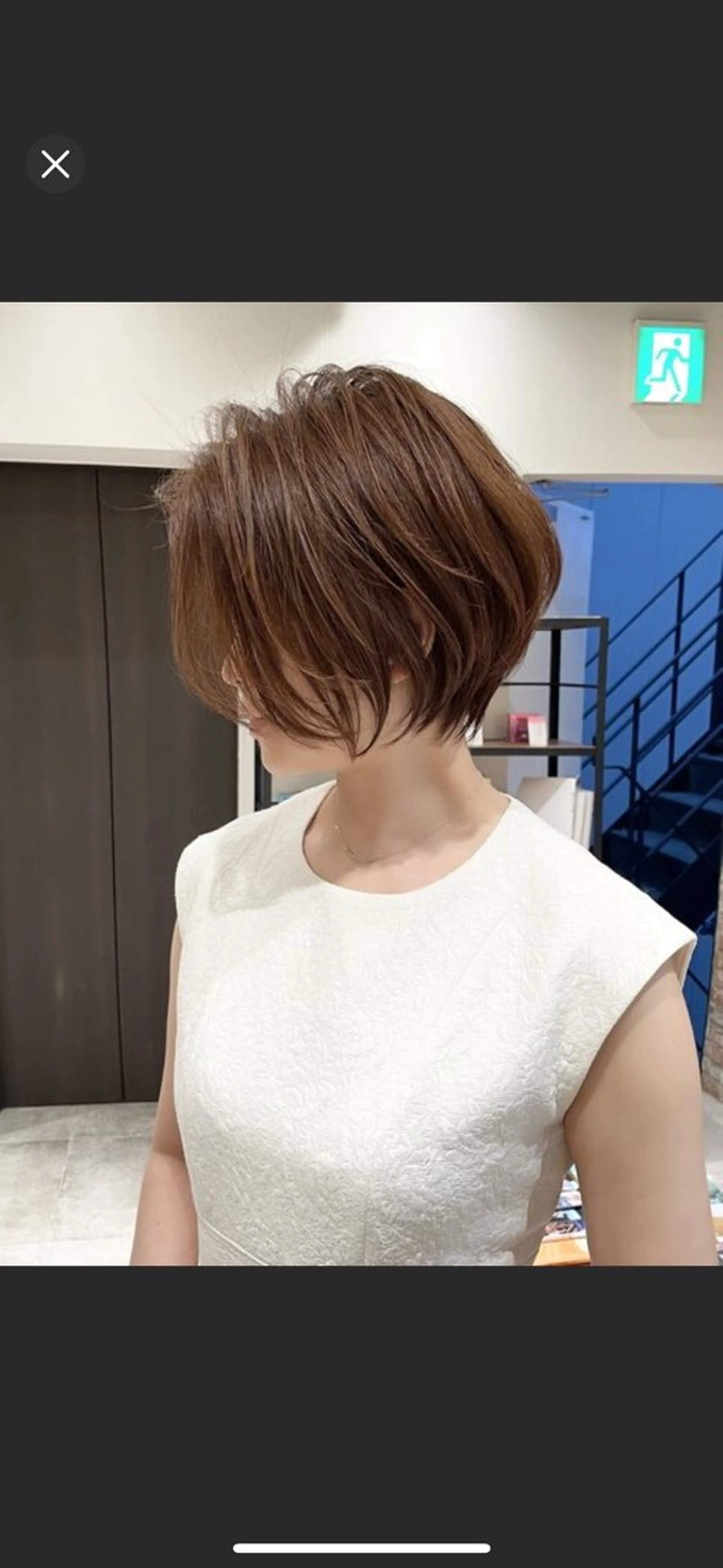 ショート ナチュラル🎀透明感 カラー/香香のヘアスタイル