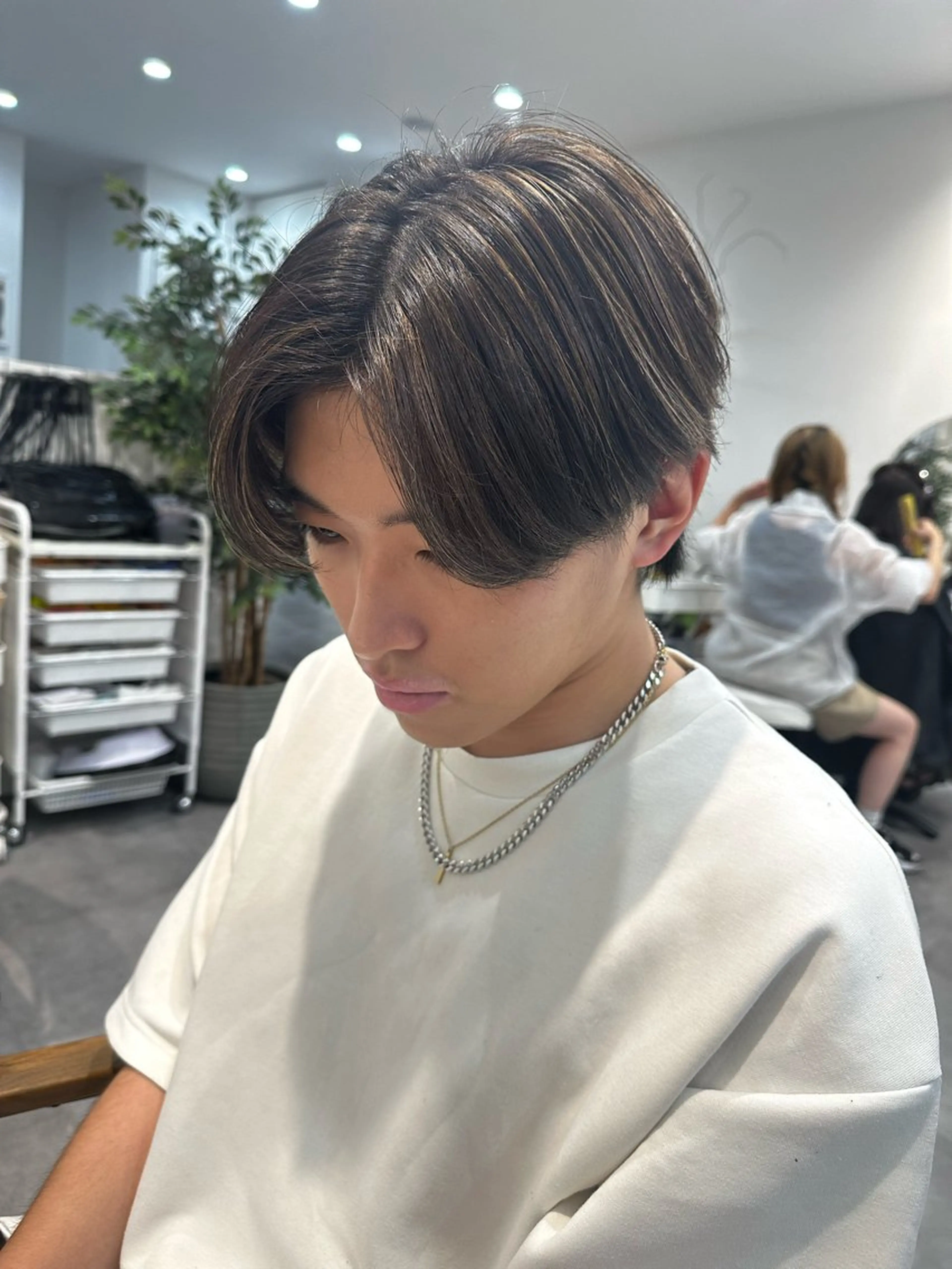 カラー メンズ カット ヘアカラー 再現性×メンズヘア/ 表参道/MOMONEのヘアスタイル