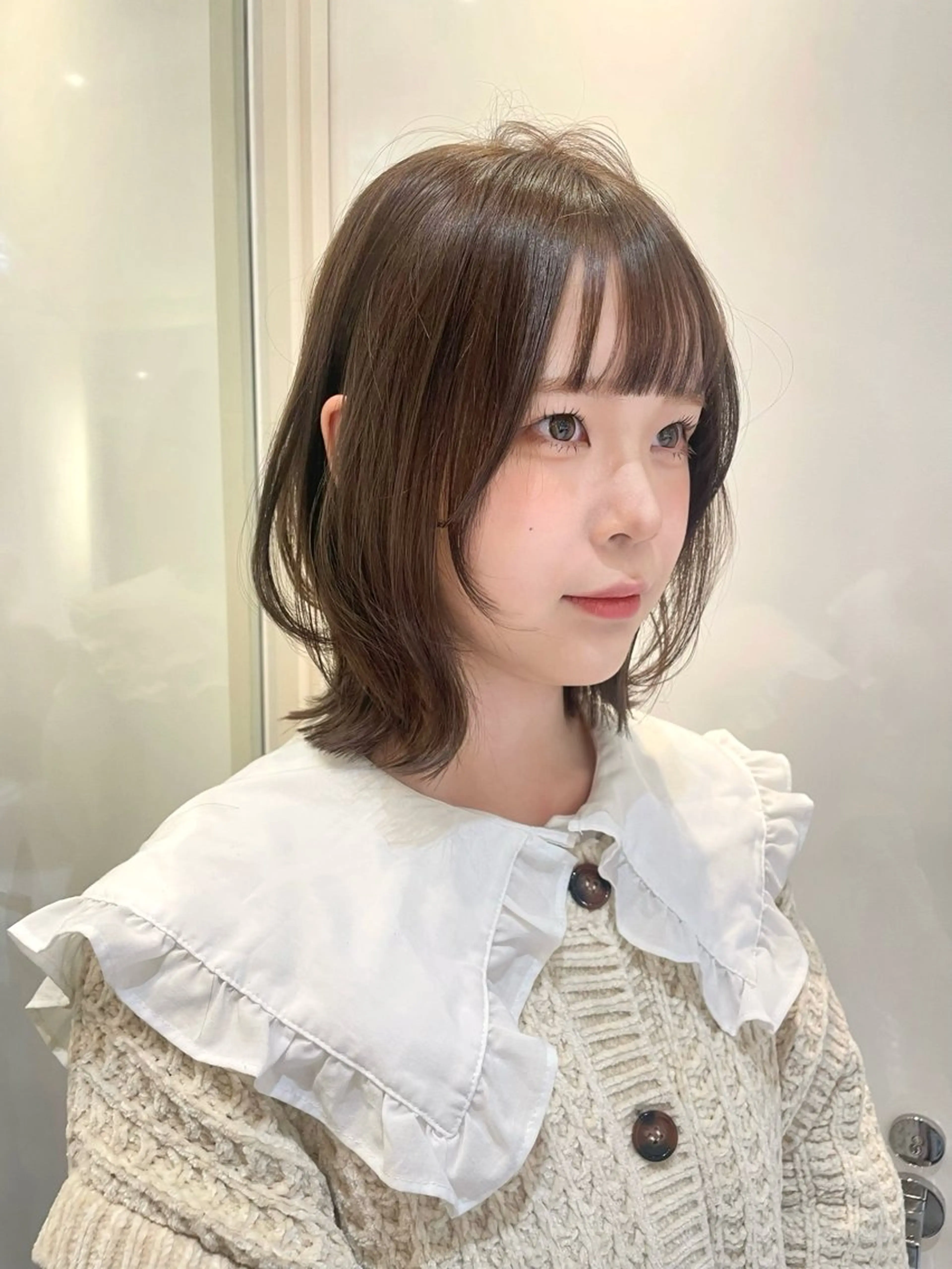 カラー 畑 麻依音のヘアスタイル