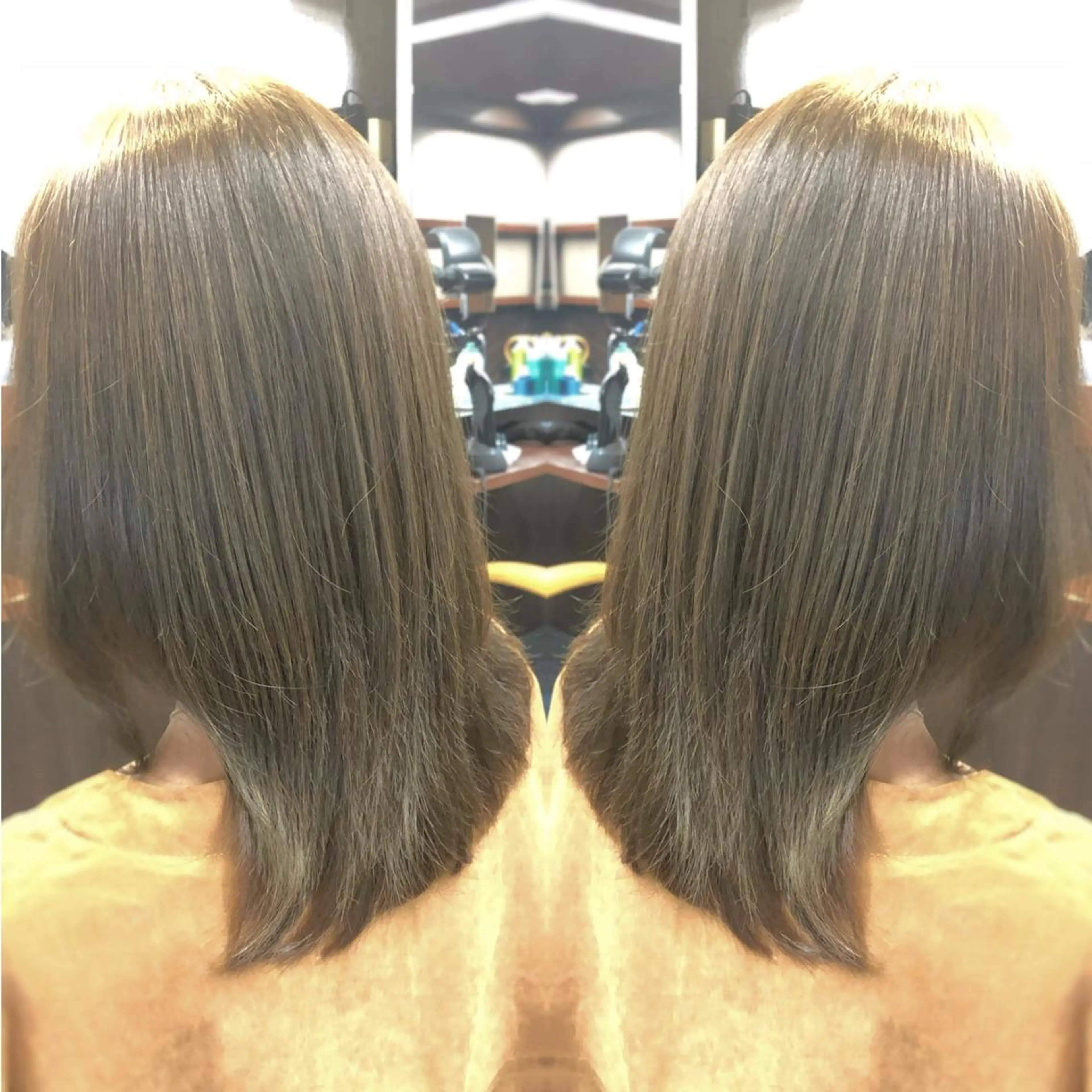 ミディアム カラー ヘアアレンジ Luzir⭐︎ GEN⭐︎のヘアスタイル