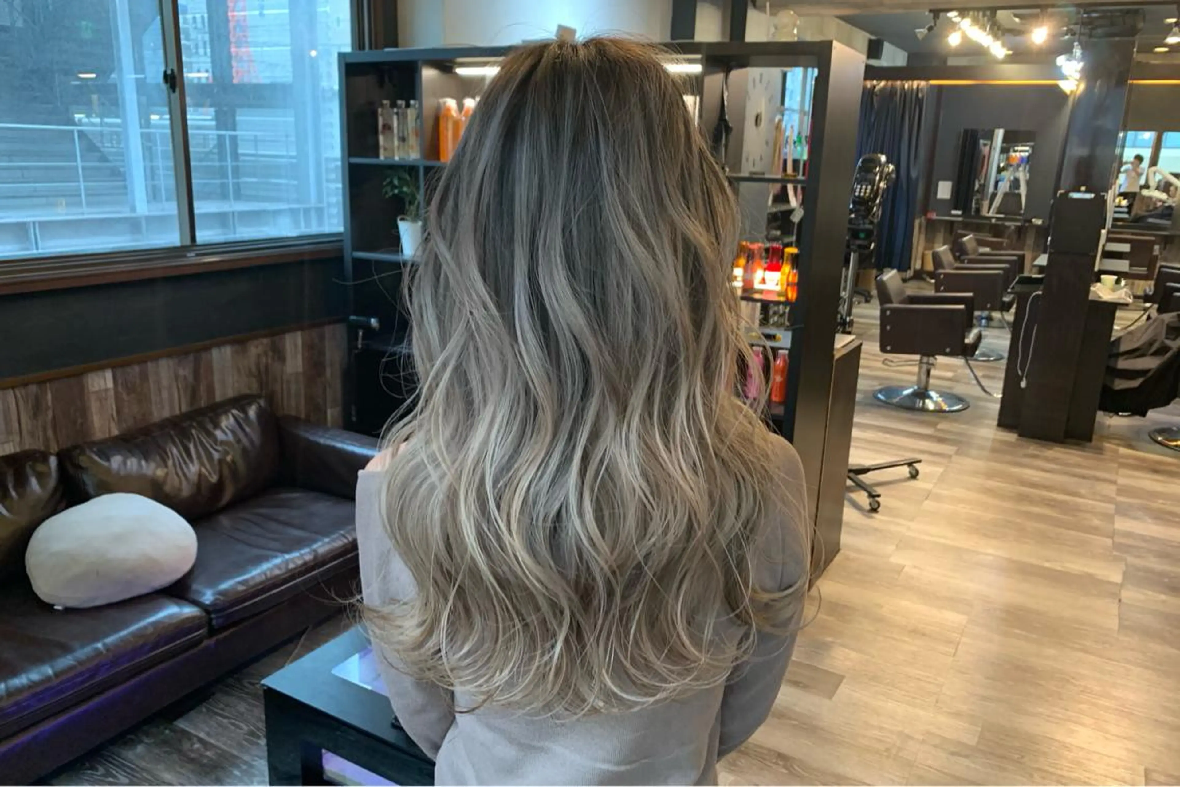 ロング カラー バレイヤージュ レイヤーカット 【KIRA 代表】 TATSUYAのヘアスタイル