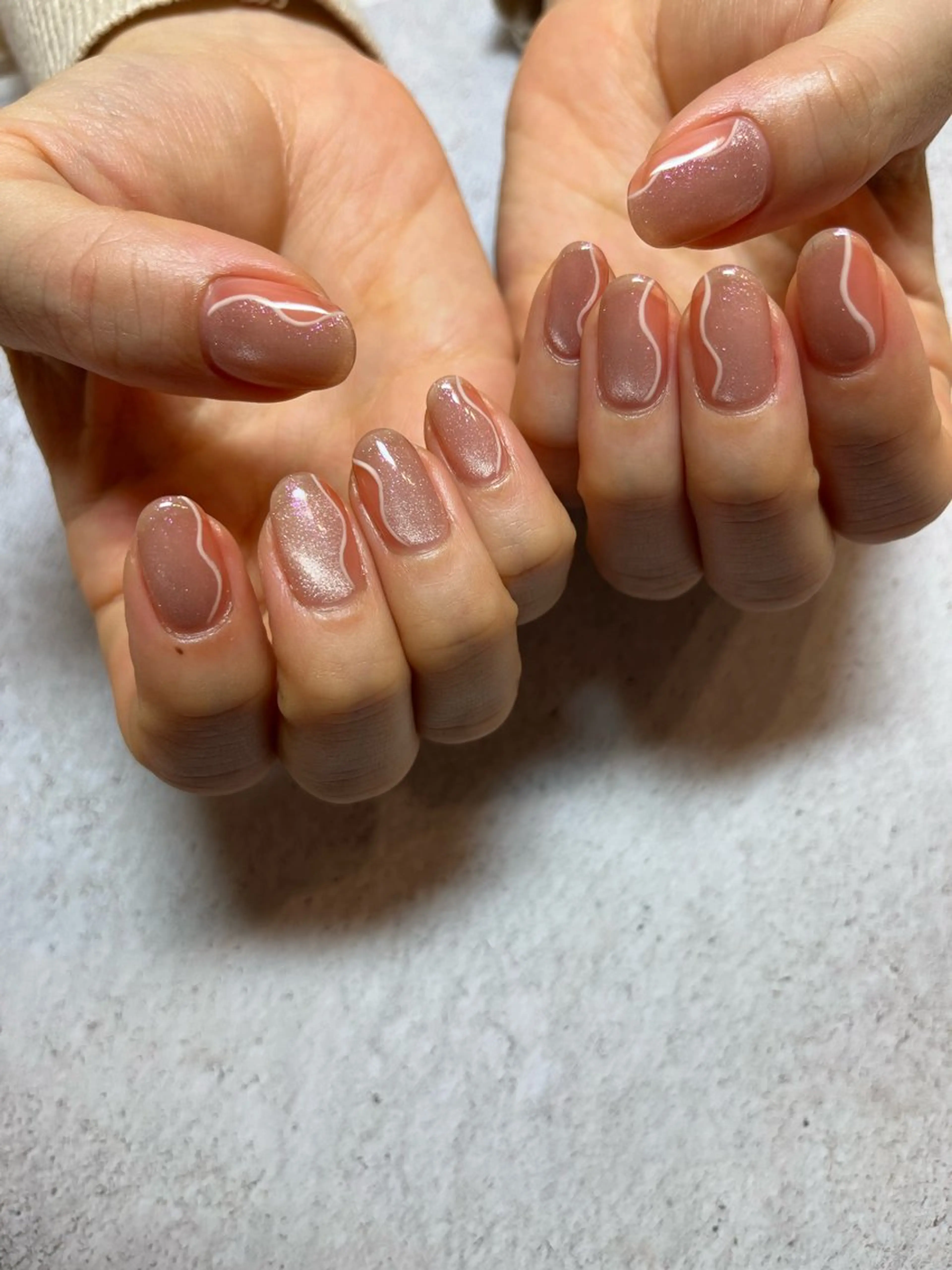 ネイル ハンドネイル 【LINON】 airiのネイルデザイン