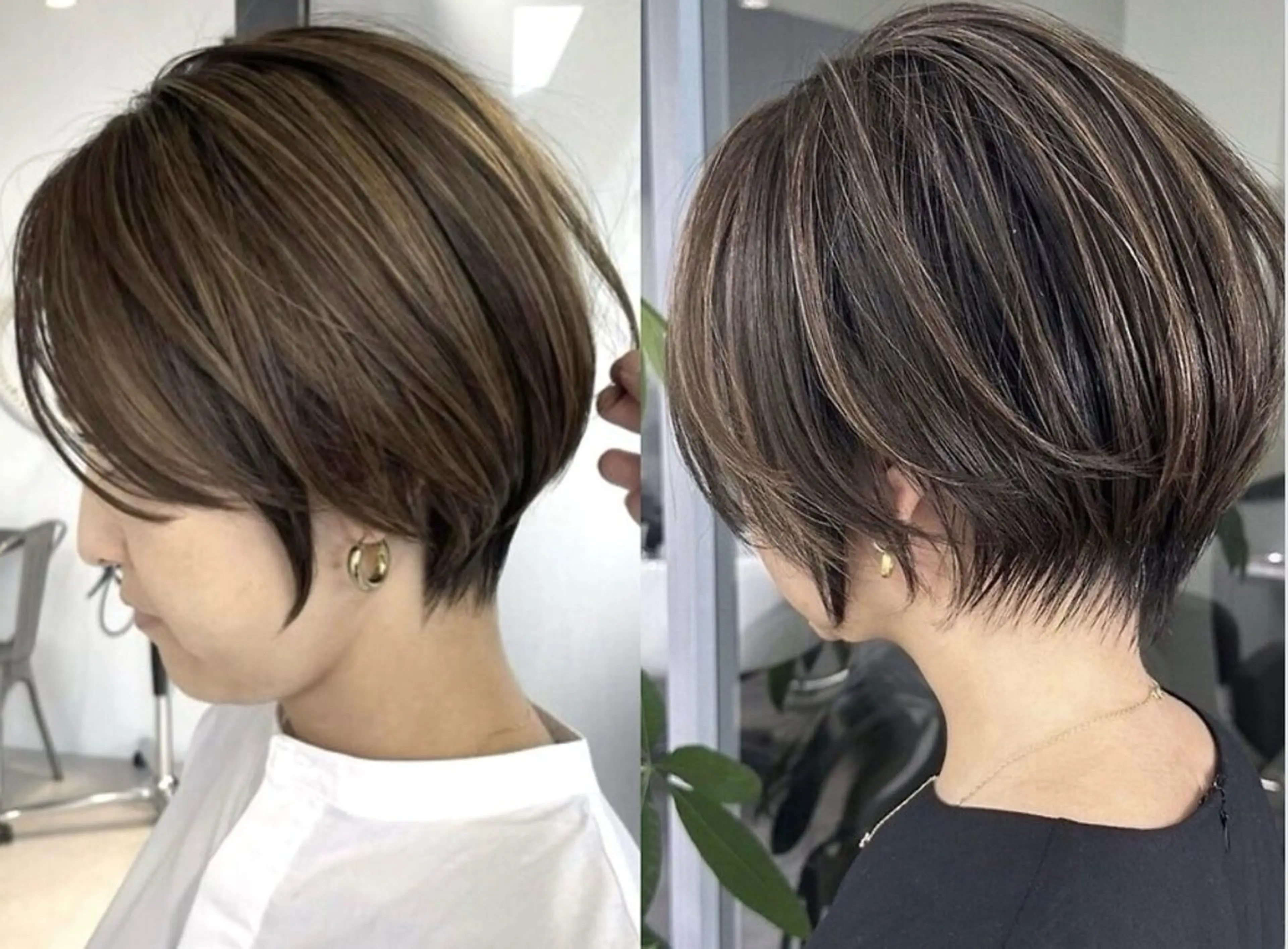 ショート カラー GBG宇都宮 小林のヘアスタイル