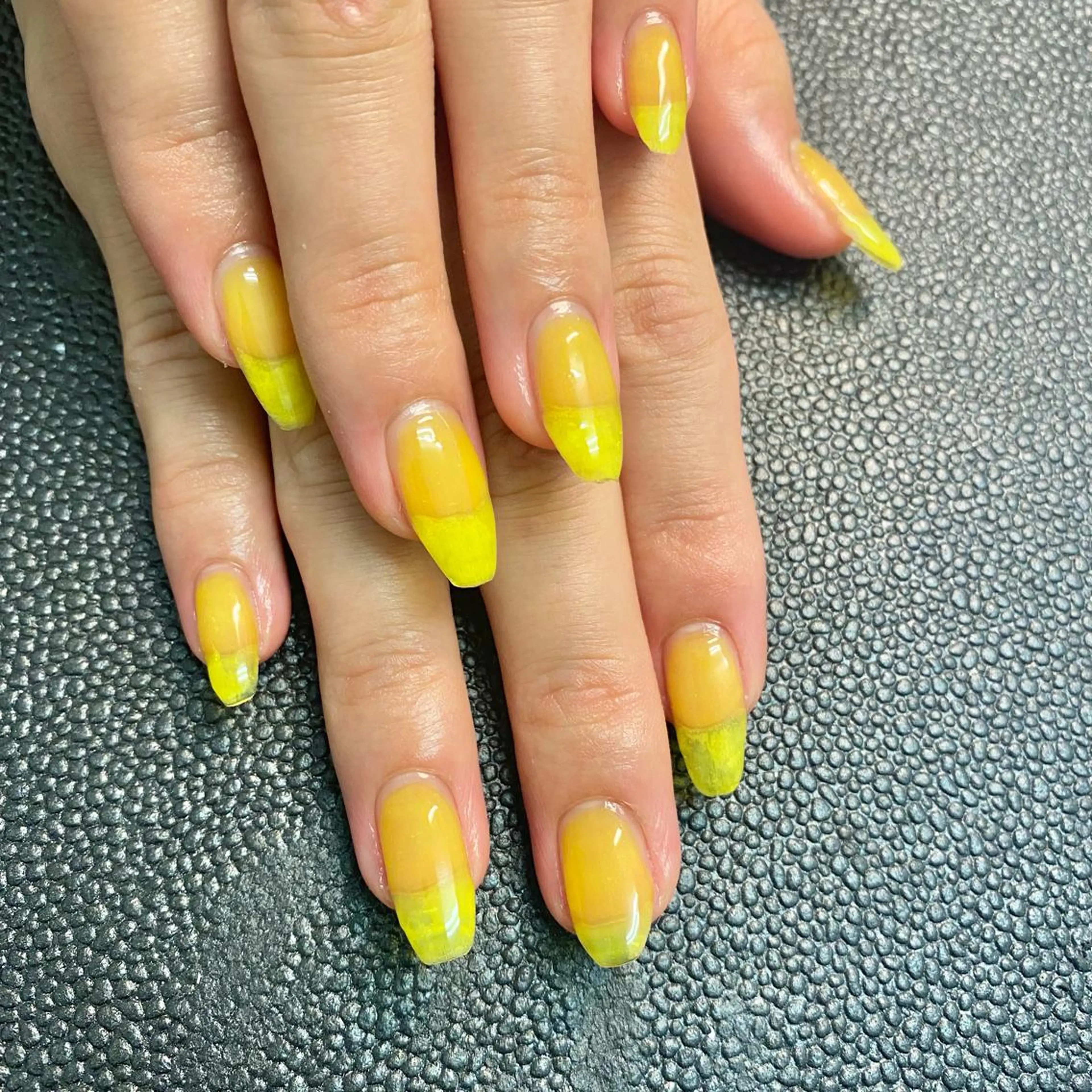 ネイル 夏ネイル 黄色 kagami マイのネイルデザイン