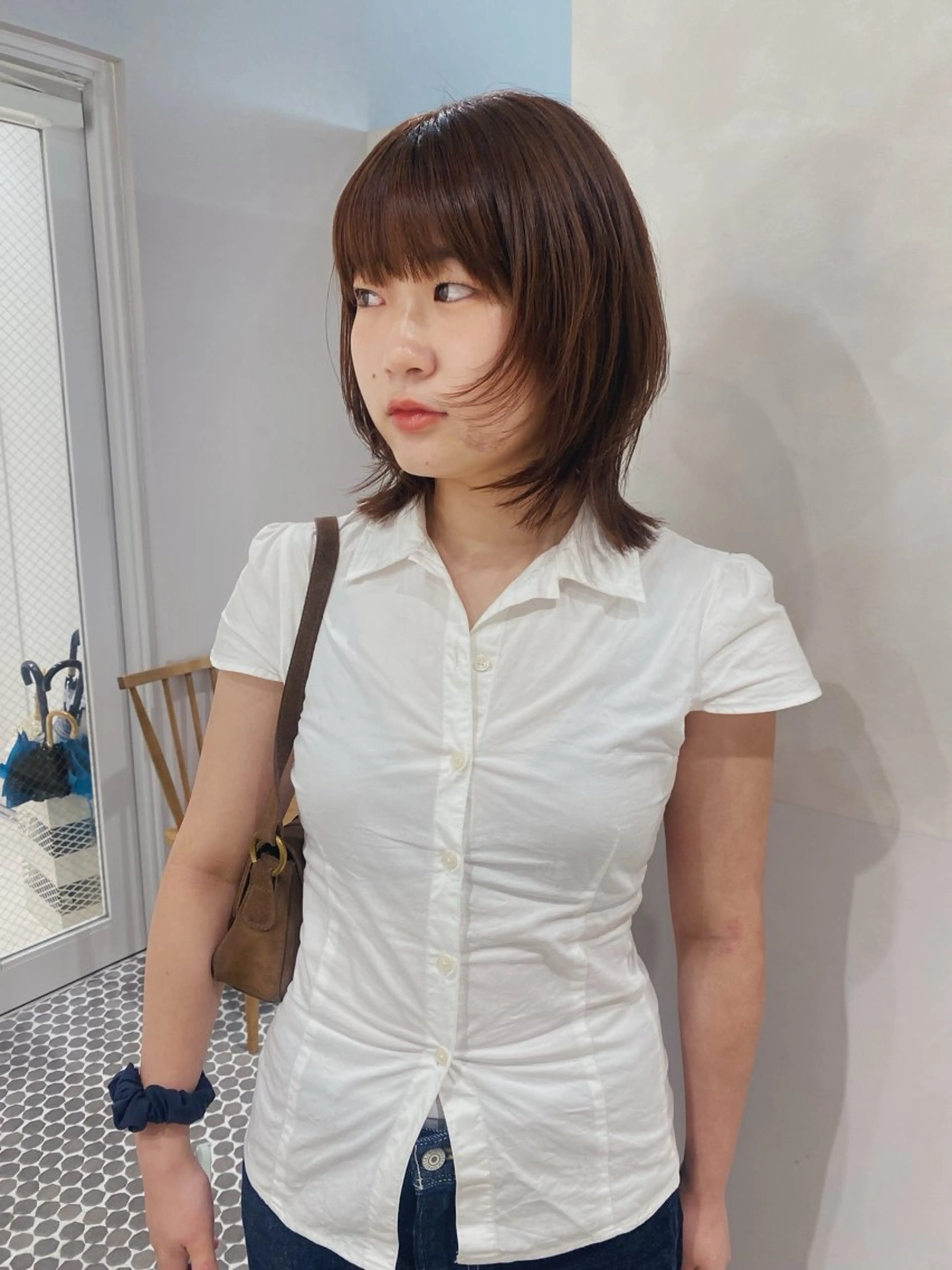 ミディアム カラー SALOWIN 栄3丁目店所属・砂原 ひよりのヘアスタイル