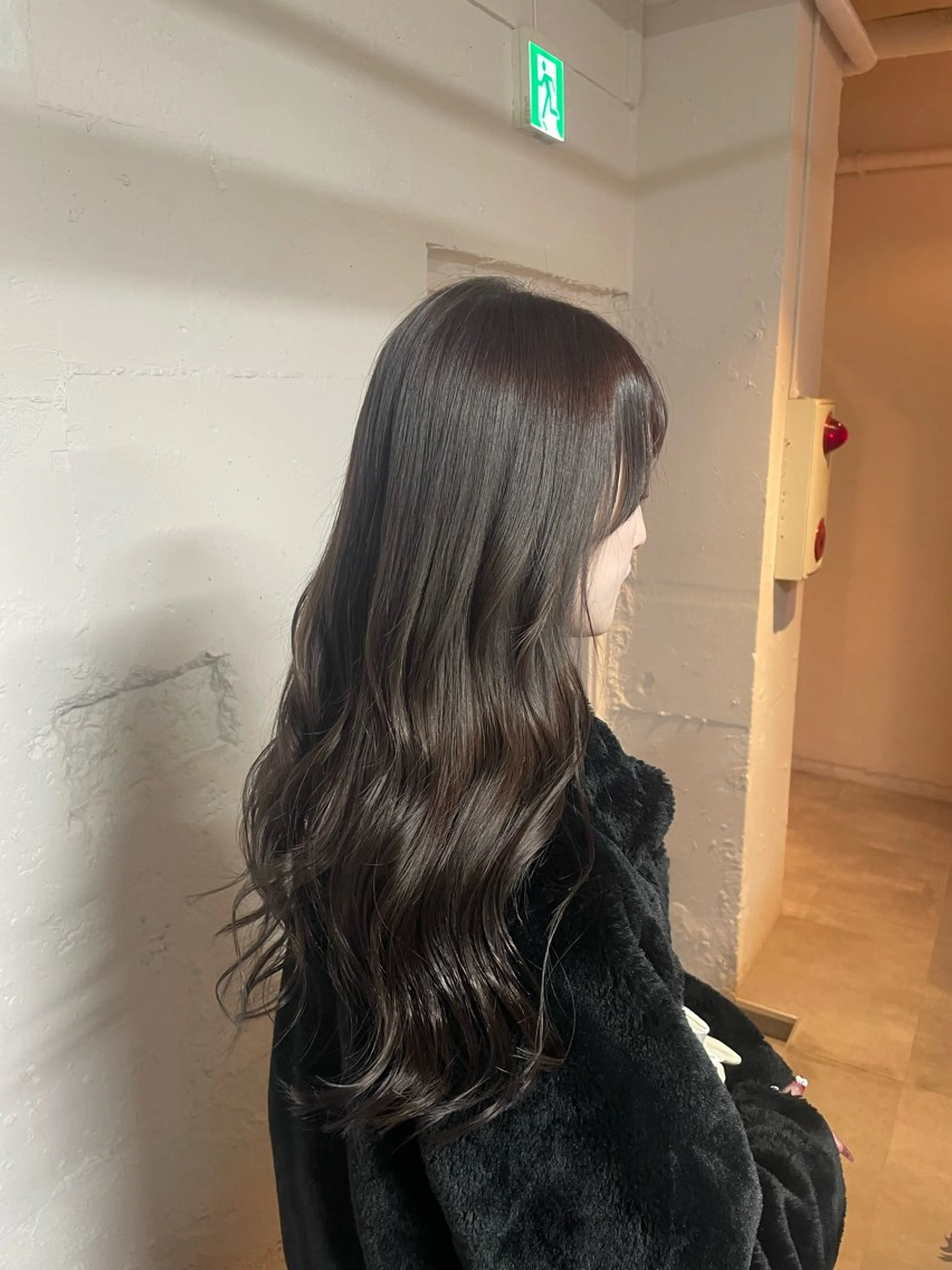 ロング ヘアカラー トリートメント tokute 中野真咲🐺のヘアスタイル