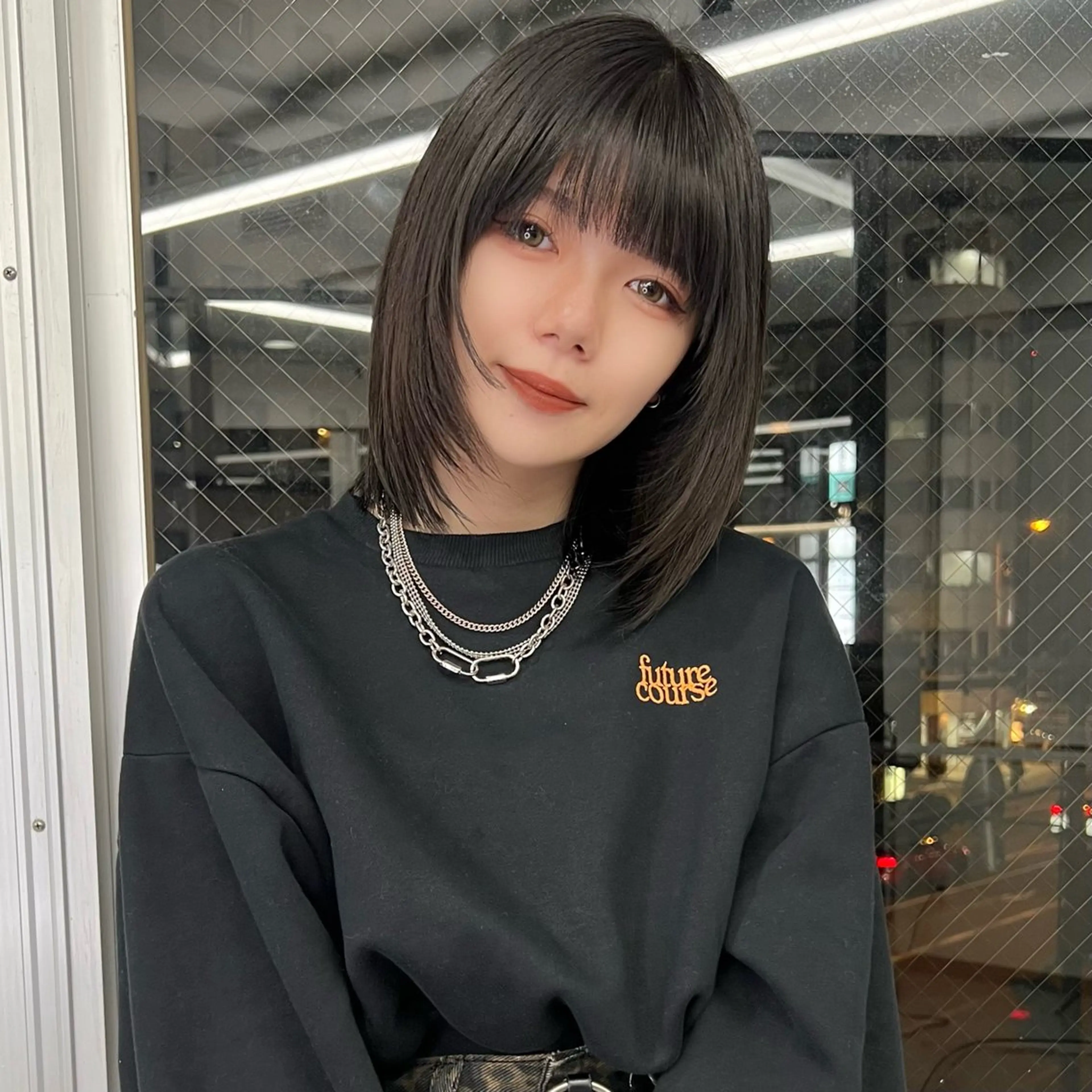 ミディアム カラー 梅田/韓国ヘア/ エクステ🤖ヒナのヘアスタイル