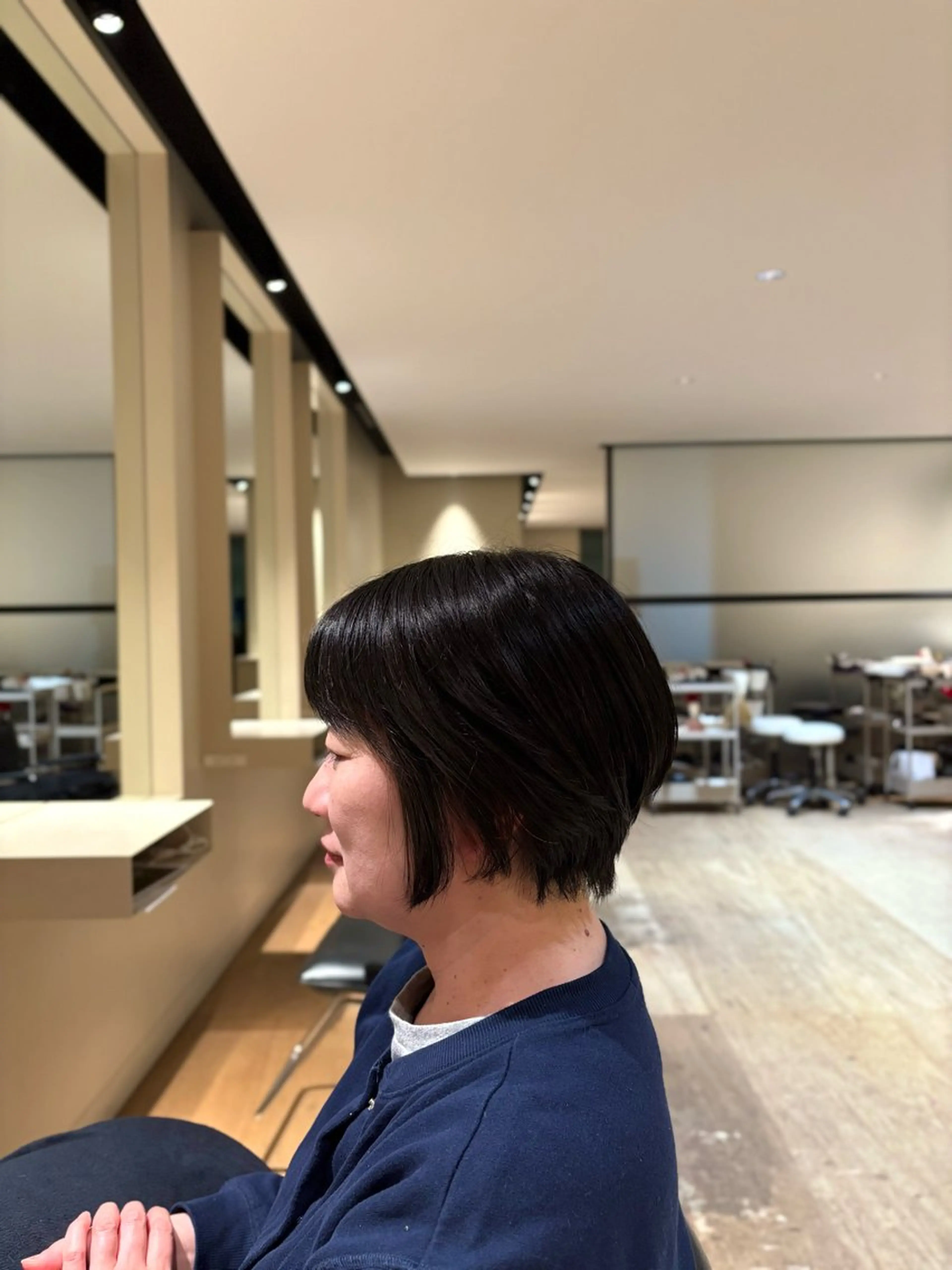 ショート ボブ 北尾 斗唯のヘアスタイル