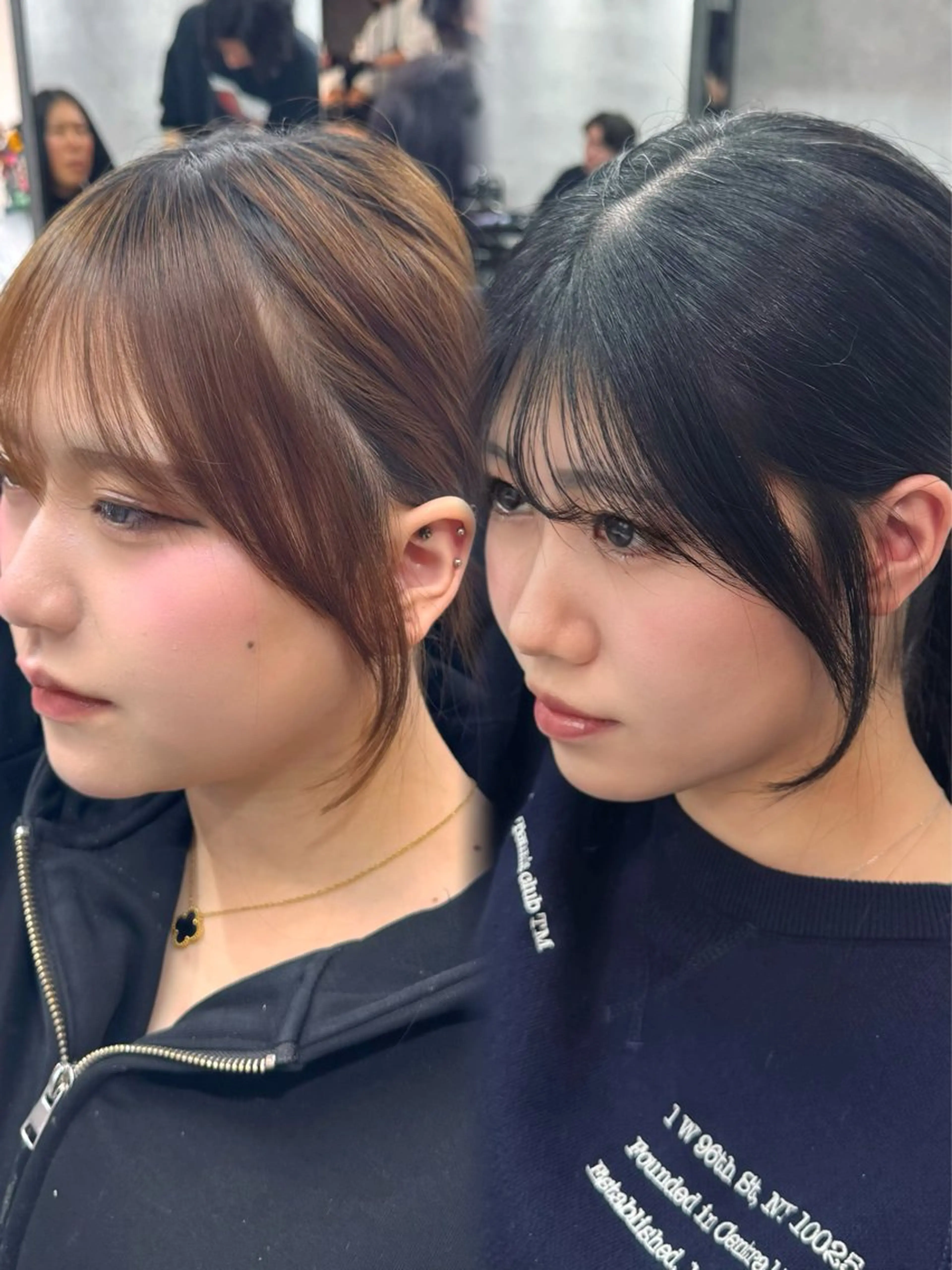 ロング カラー カット 新宿/顔周りカット/ レイヤー/がっきーのヘアスタイル