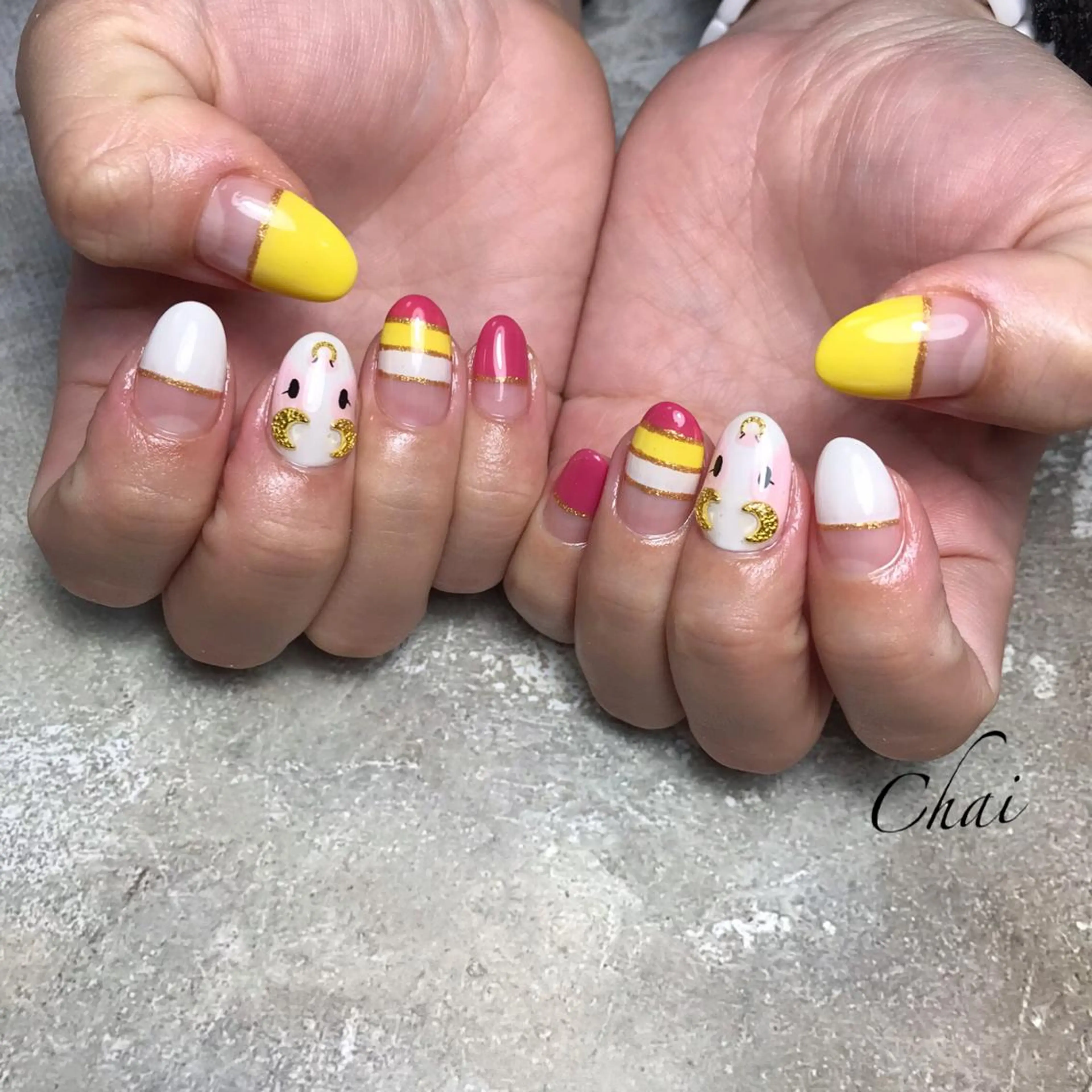 ネイル ハンドネイル 💅chainail _aiのネイルデザイン