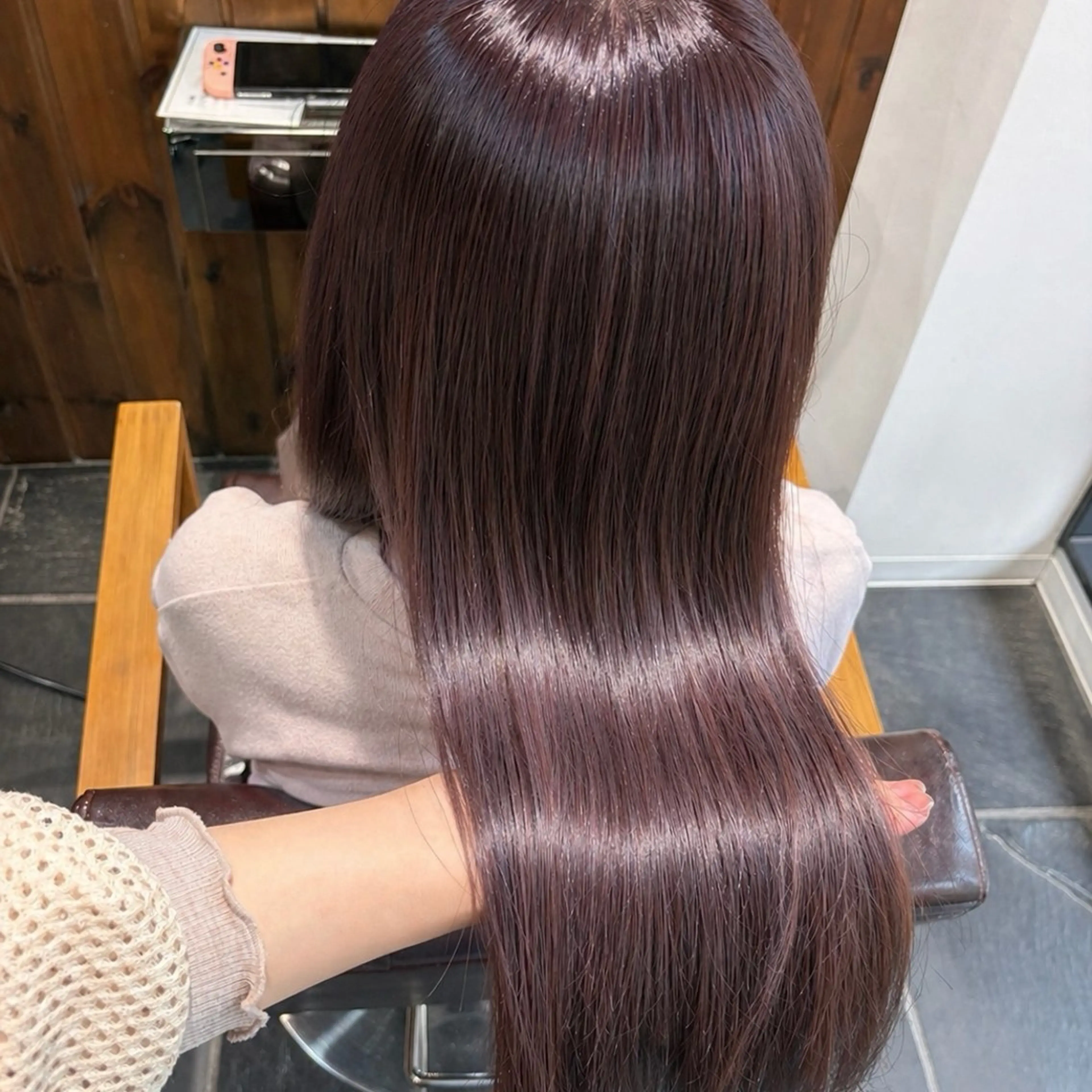 ロング 髪質改善 トリートメント カット ヘアカラー トリートメント ruen大分駅店/ chitoseのヘアスタイル