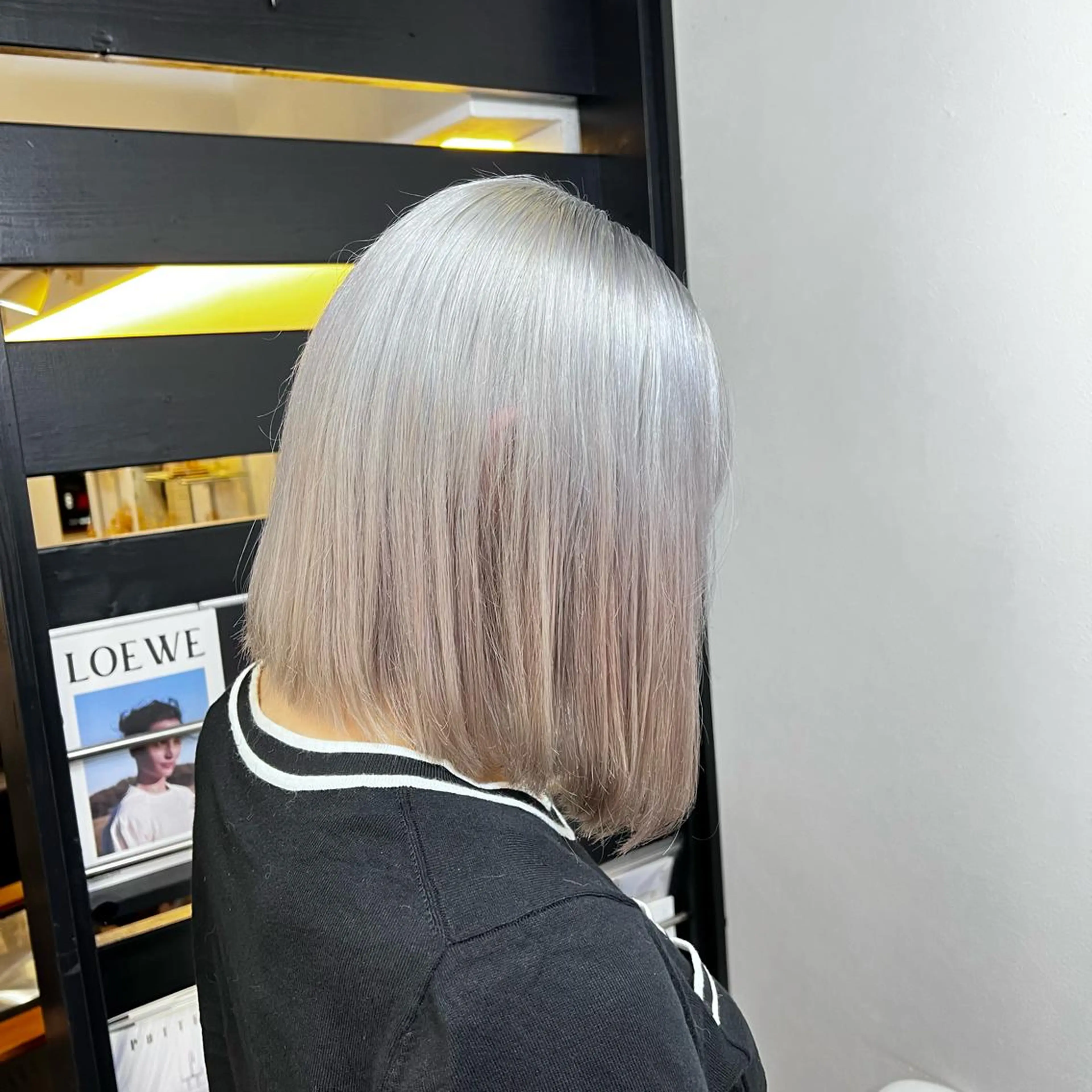 トリプルカラー(ブリーチ2回+オンカラー)+トリートメント/追加でカット可◎の写真