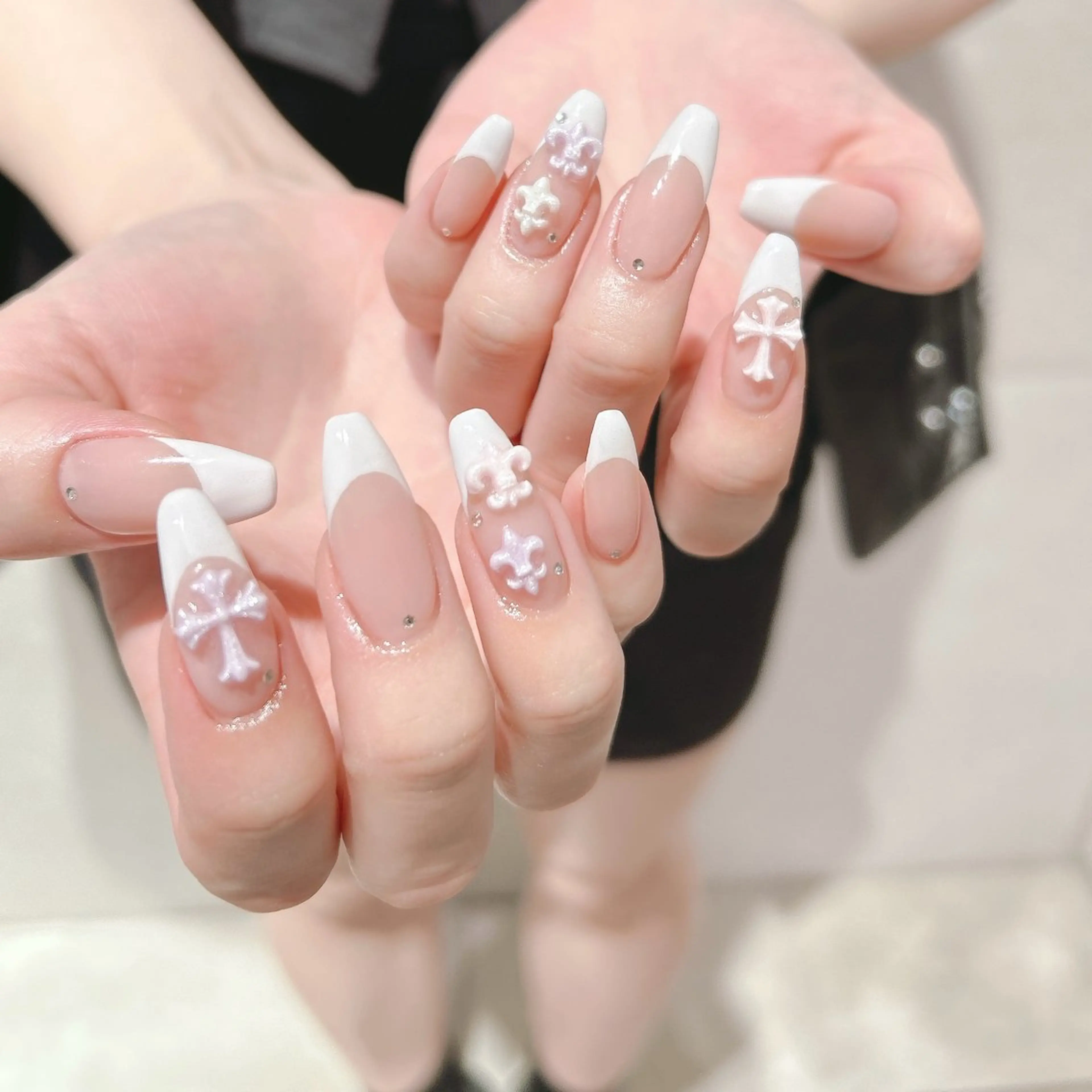 ネイル フレンチネイル ハンドネイル junna 金山.東別院.上前津のネイルデザイン