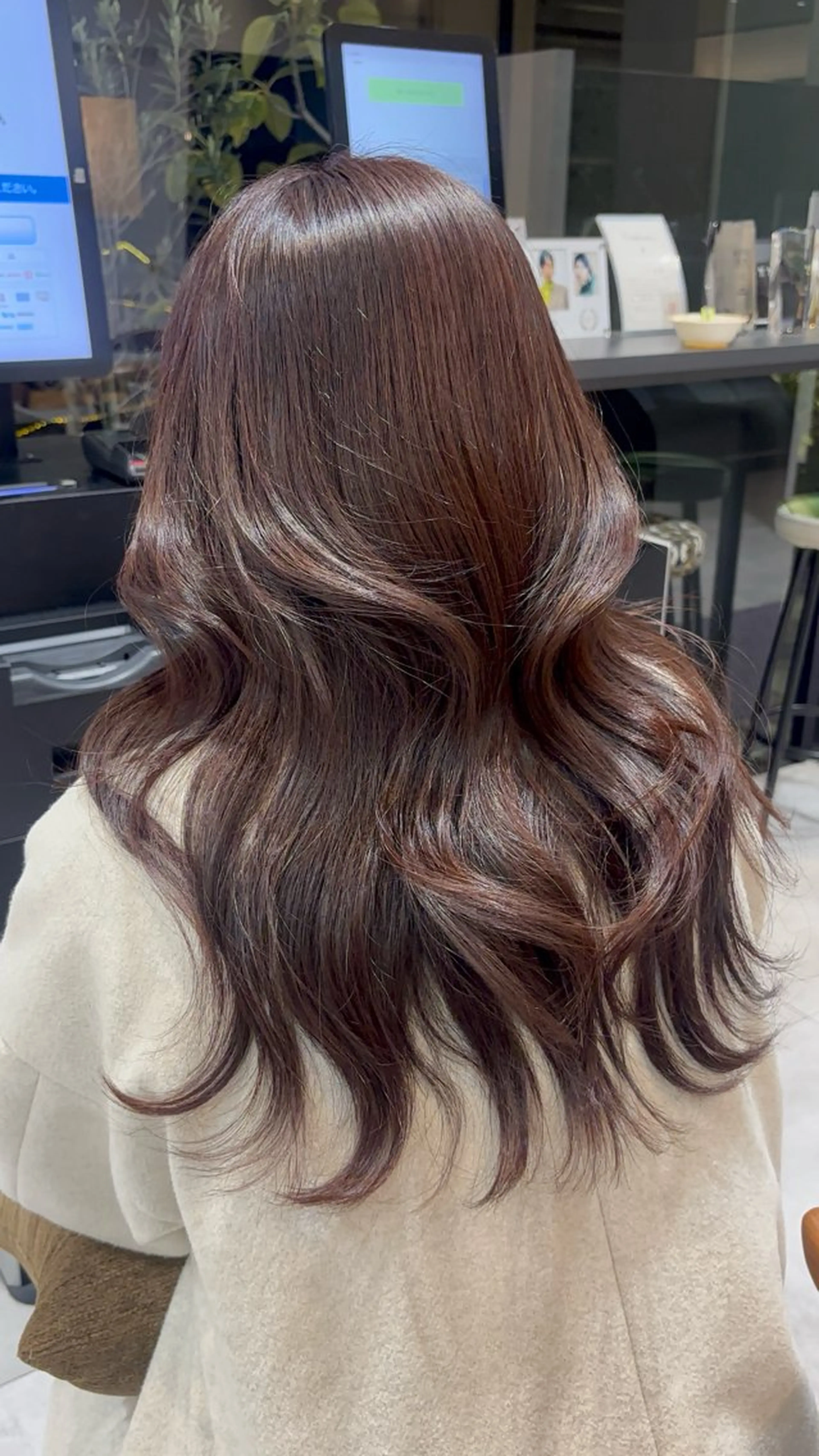 セミロング ヘアカラー 透明感カラー/ 心斎橋/ annaのヘアスタイル