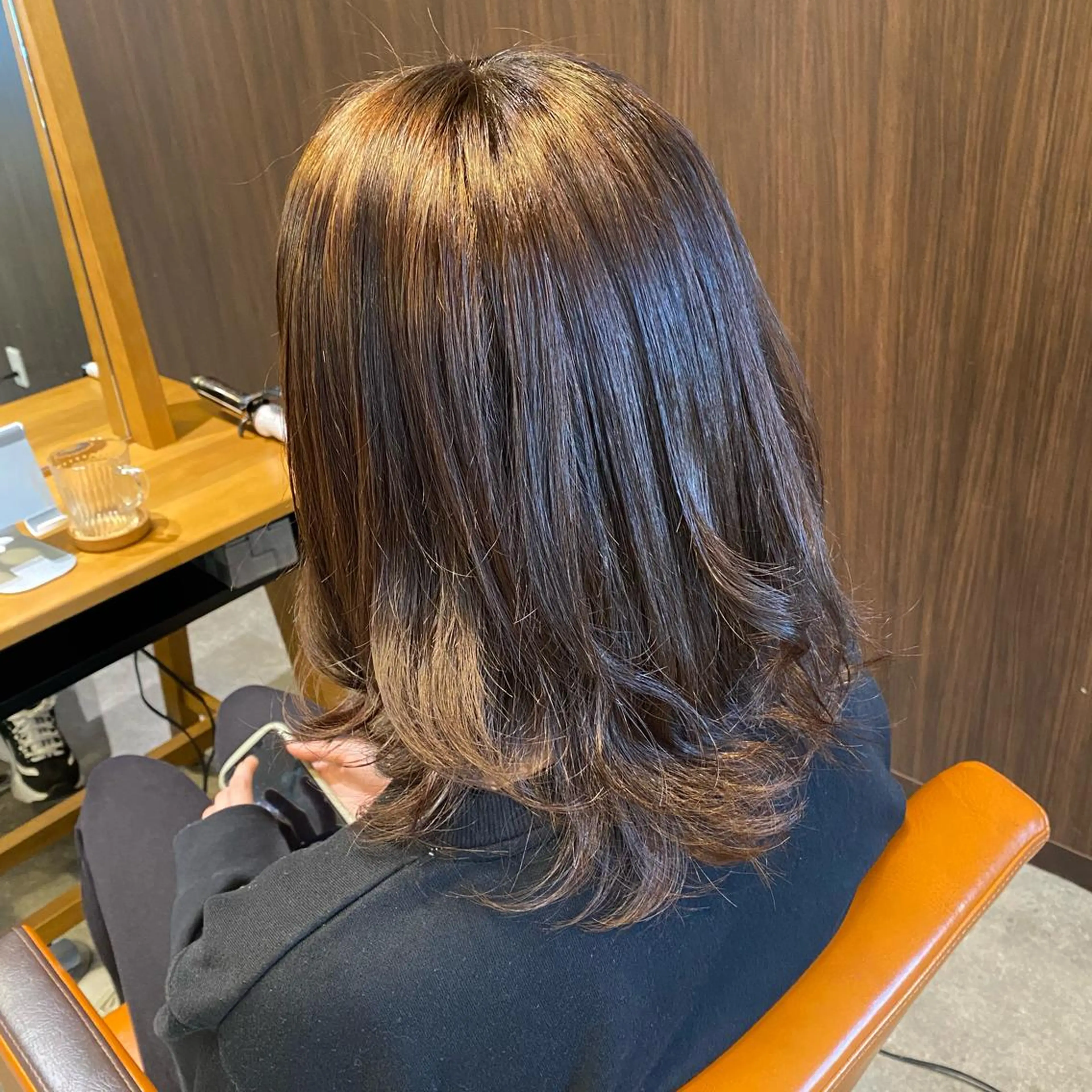 カラー Maison/松本/ 艶髪/カラー/メンズのヘアスタイル