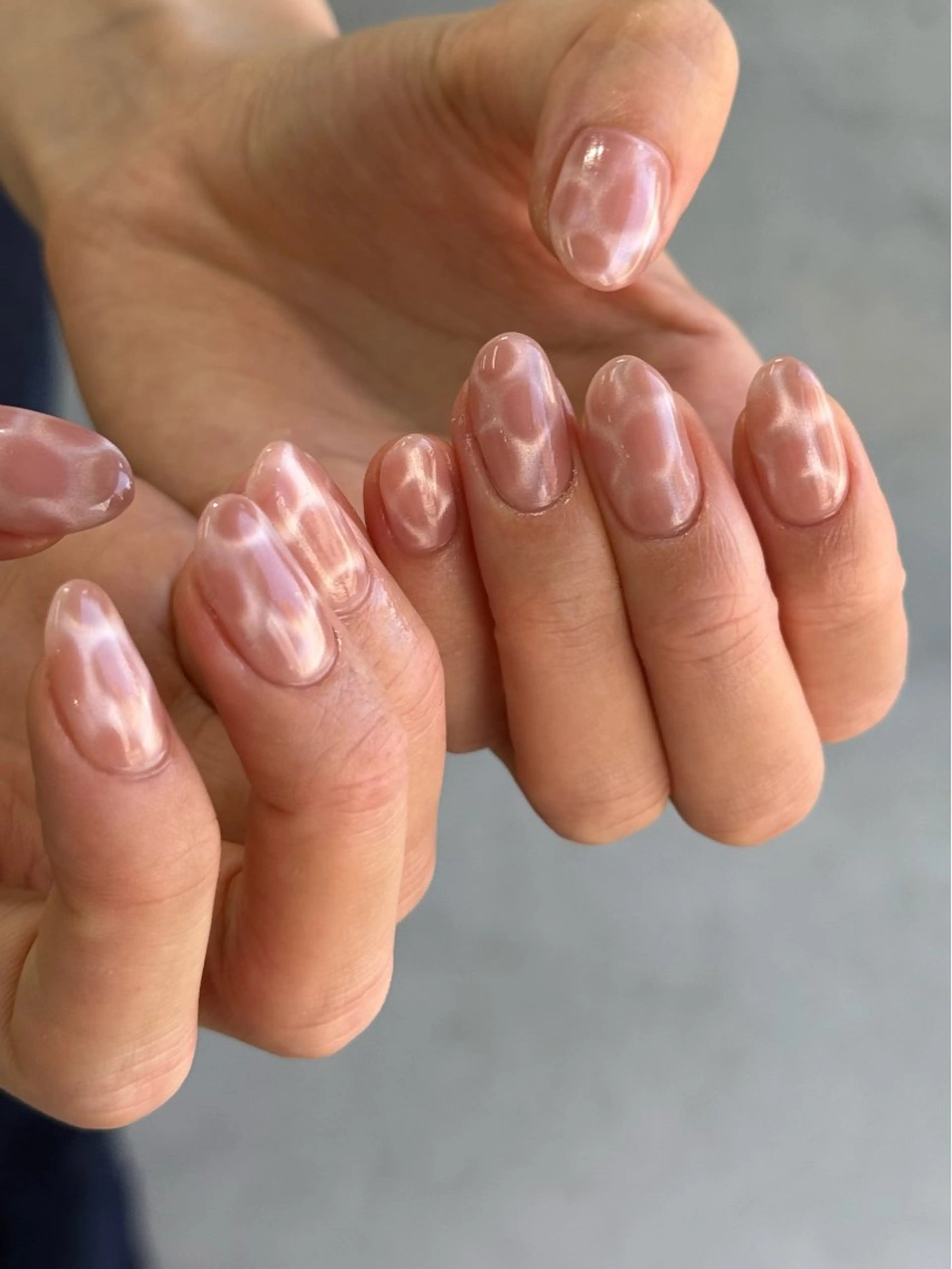 ネイル ピンク MISATO ネイリスト福岡/薬院のネイルデザイン