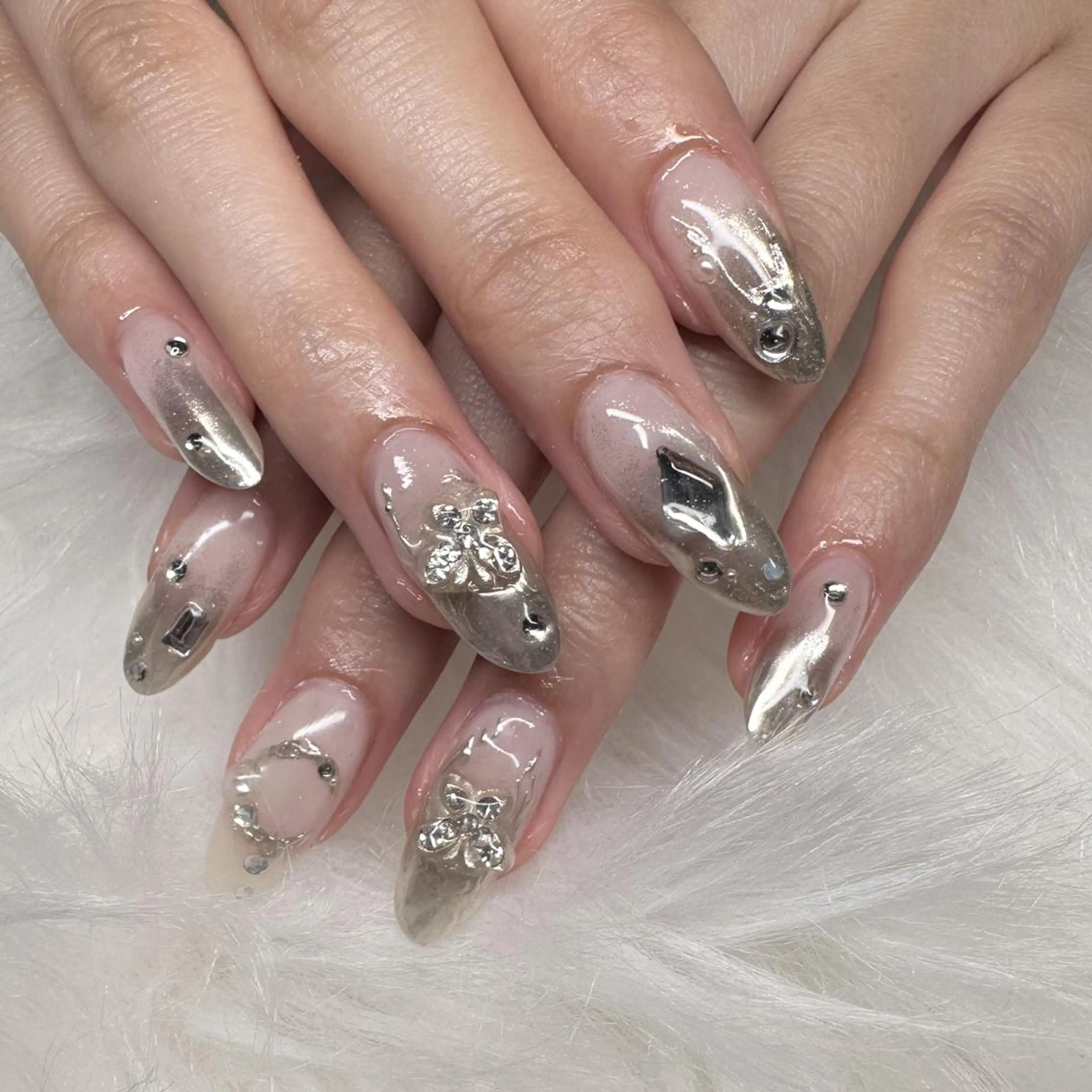 初回ソフトジェルオフ無料!オフなし 持込みデザイン90分 Hand 平日¥8800/土日祝¥9300の写真