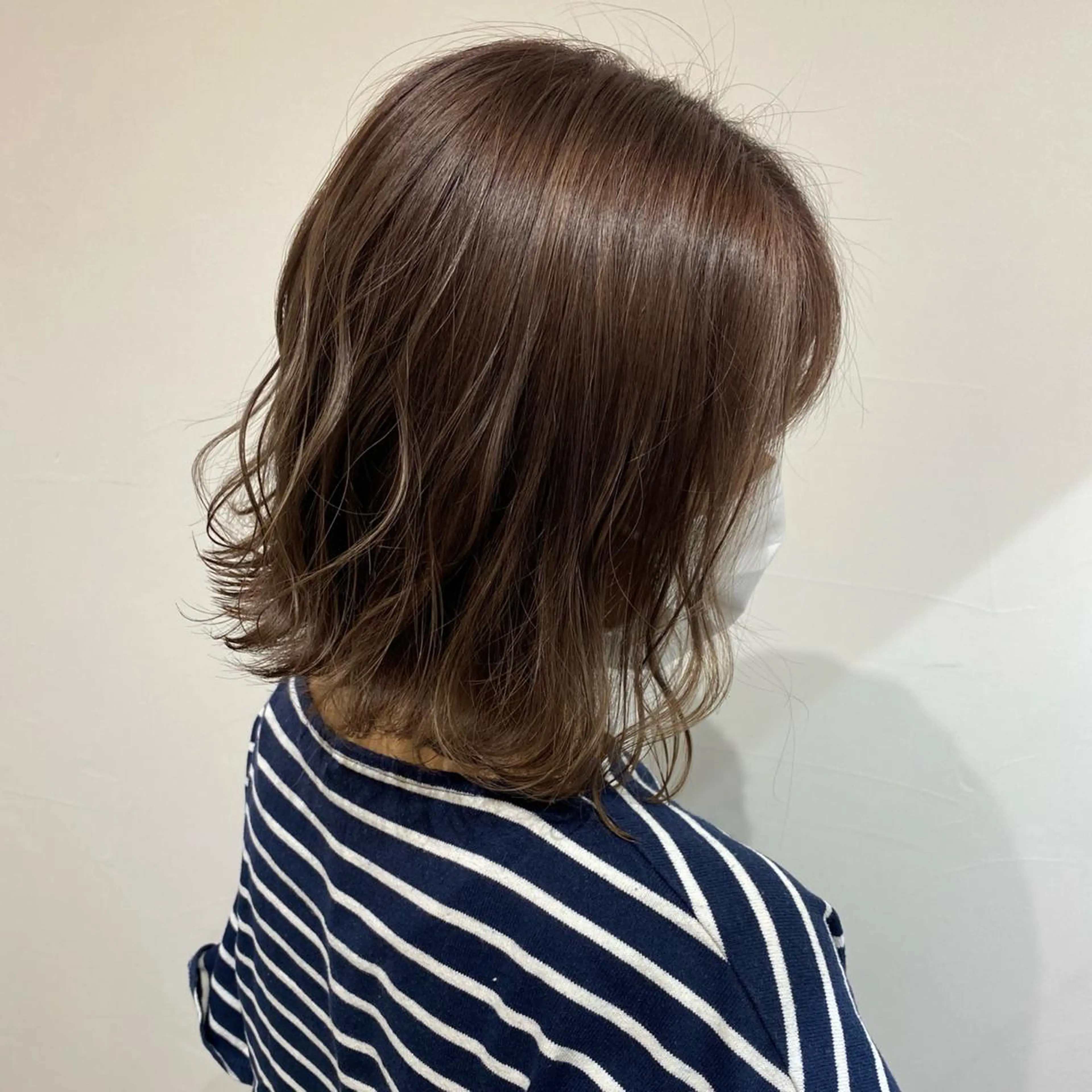 ミディアム カラー バレイヤージュ ベージュカラー ブリーチ ケアブリーチ ダブルカラー ヘアカラー 韓国ヘア特化 💟 ララア 💟のヘアスタイル